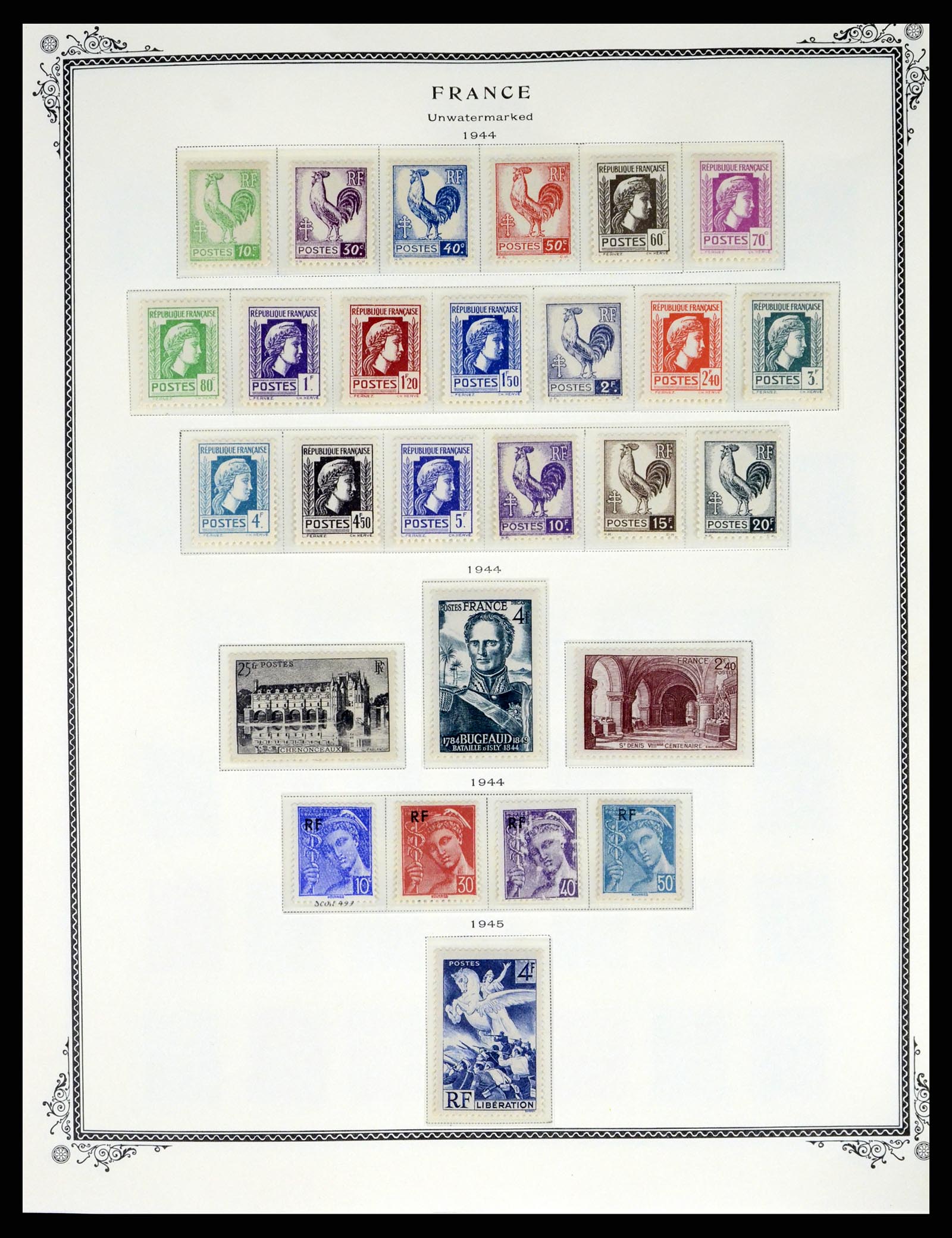 37632 019 - Postzegelverzameling 37632 Frankrijk 1849-2001.