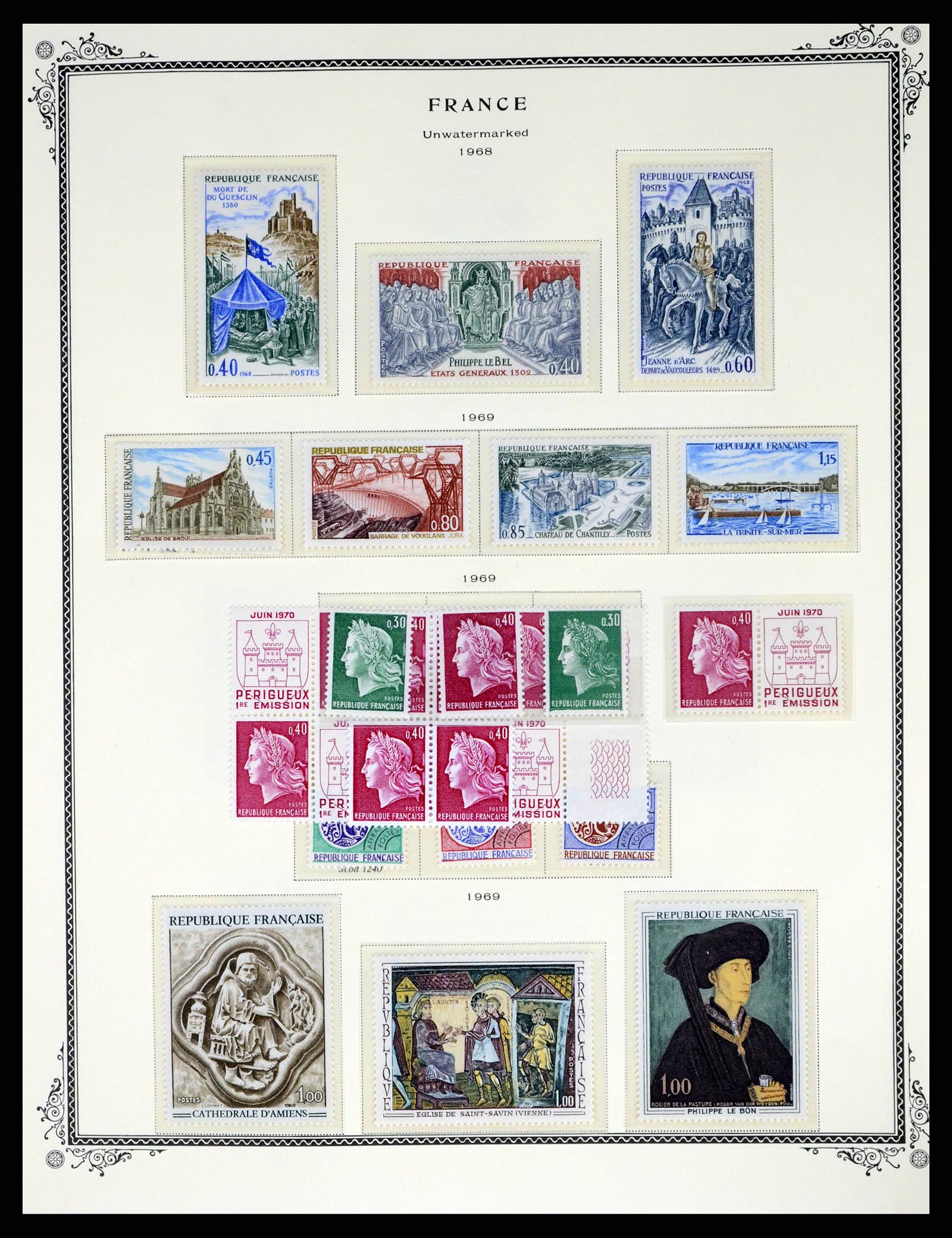 37632 062 - Postzegelverzameling 37632 Frankrijk 1849-2001.