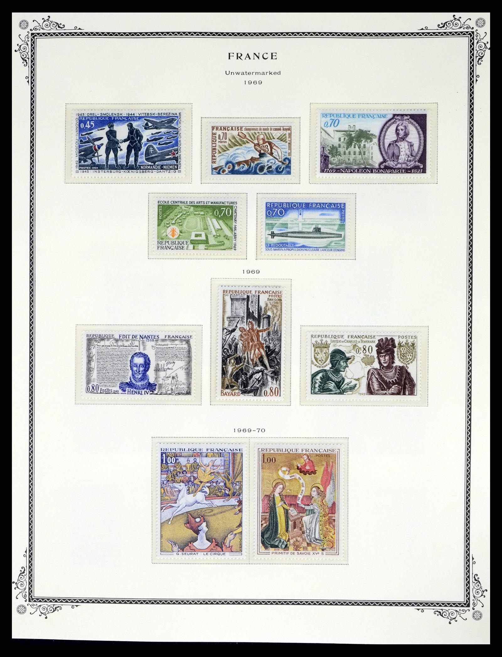 37632 064 - Postzegelverzameling 37632 Frankrijk 1849-2001.