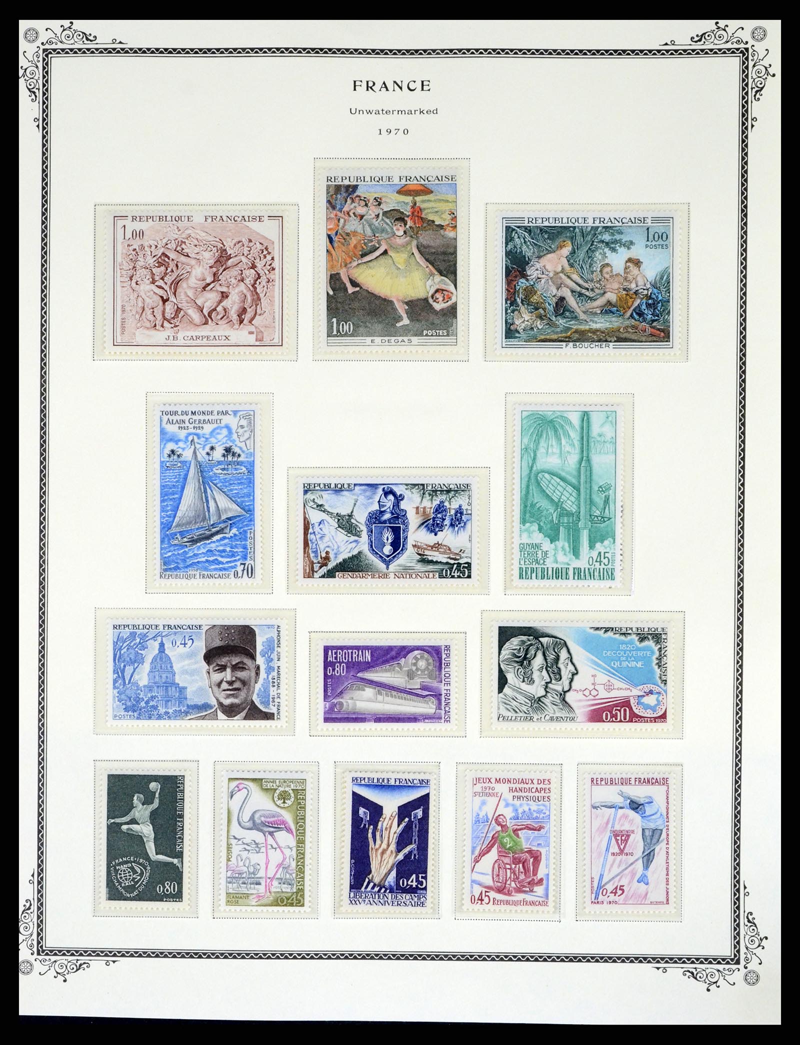 37632 065 - Postzegelverzameling 37632 Frankrijk 1849-2001.