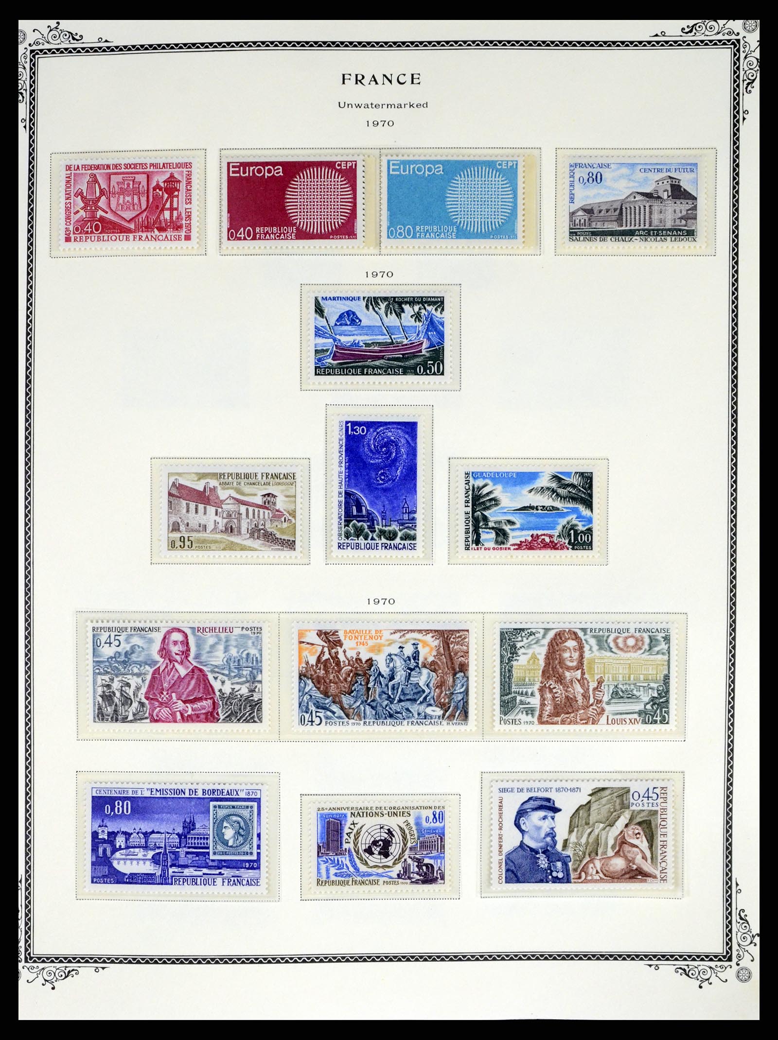 37632 066 - Postzegelverzameling 37632 Frankrijk 1849-2001.