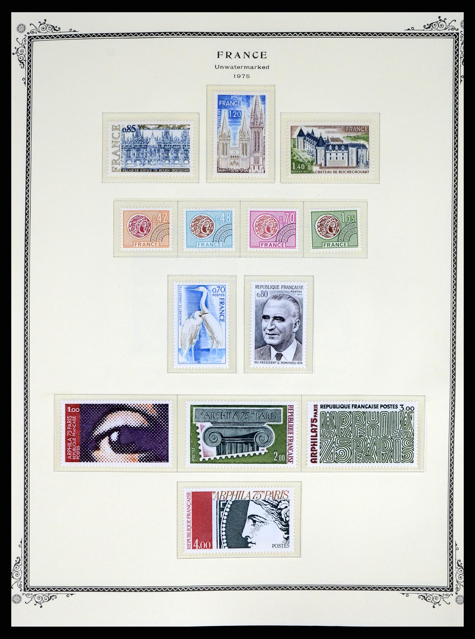 37632 078 - Postzegelverzameling 37632 Frankrijk 1849-2001.