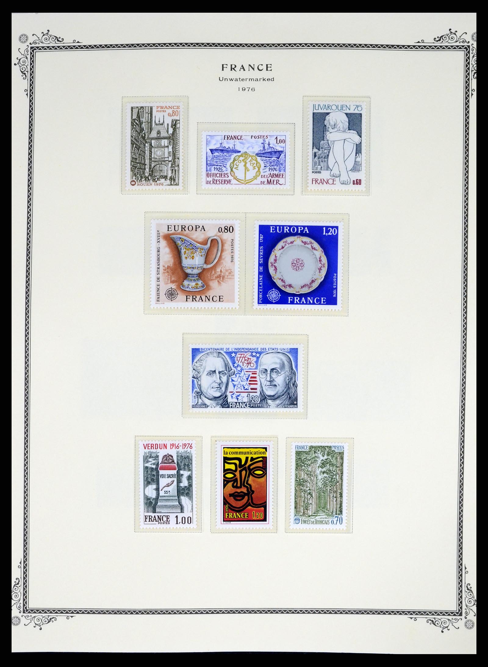 37632 085 - Postzegelverzameling 37632 Frankrijk 1849-2001.