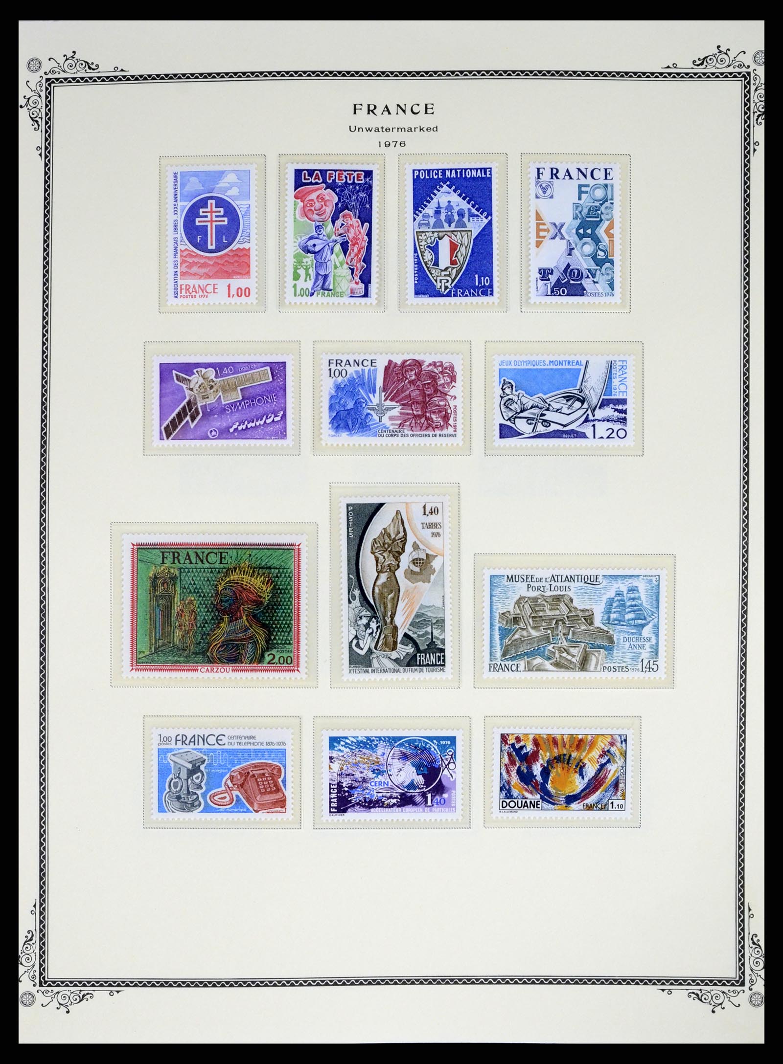 37632 086 - Postzegelverzameling 37632 Frankrijk 1849-2001.