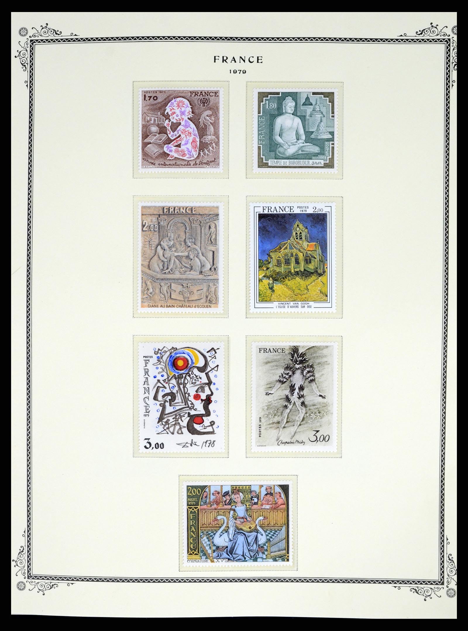 37632 091 - Postzegelverzameling 37632 Frankrijk 1849-2001.