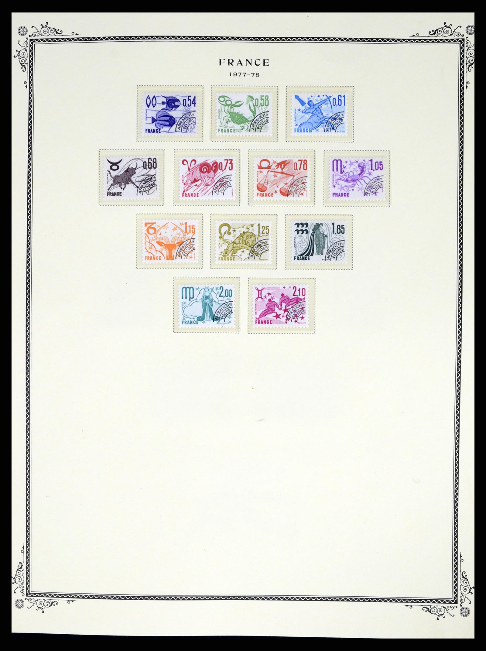 37632 099 - Postzegelverzameling 37632 Frankrijk 1849-2001.