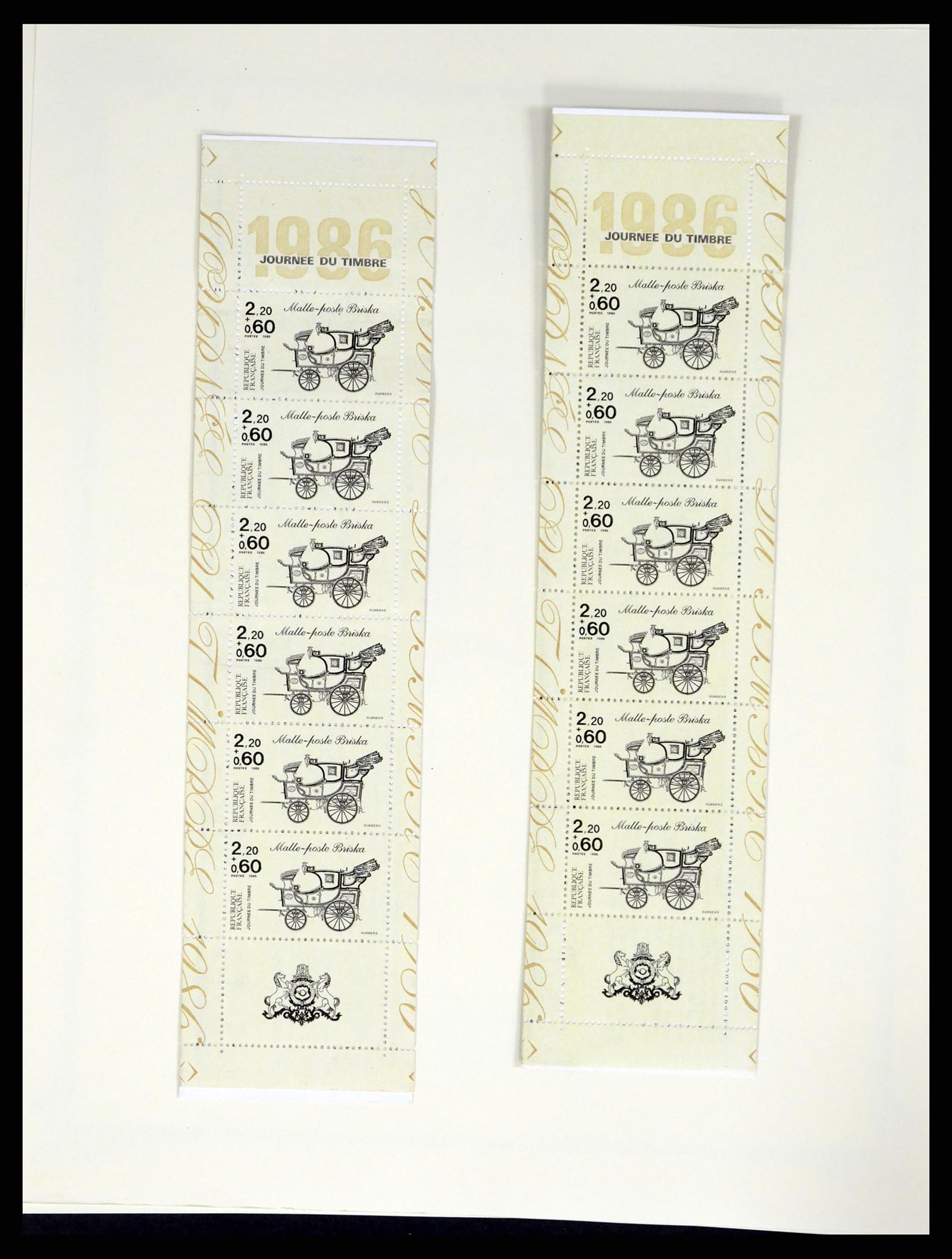 37632 324 - Postzegelverzameling 37632 Frankrijk 1849-2001.