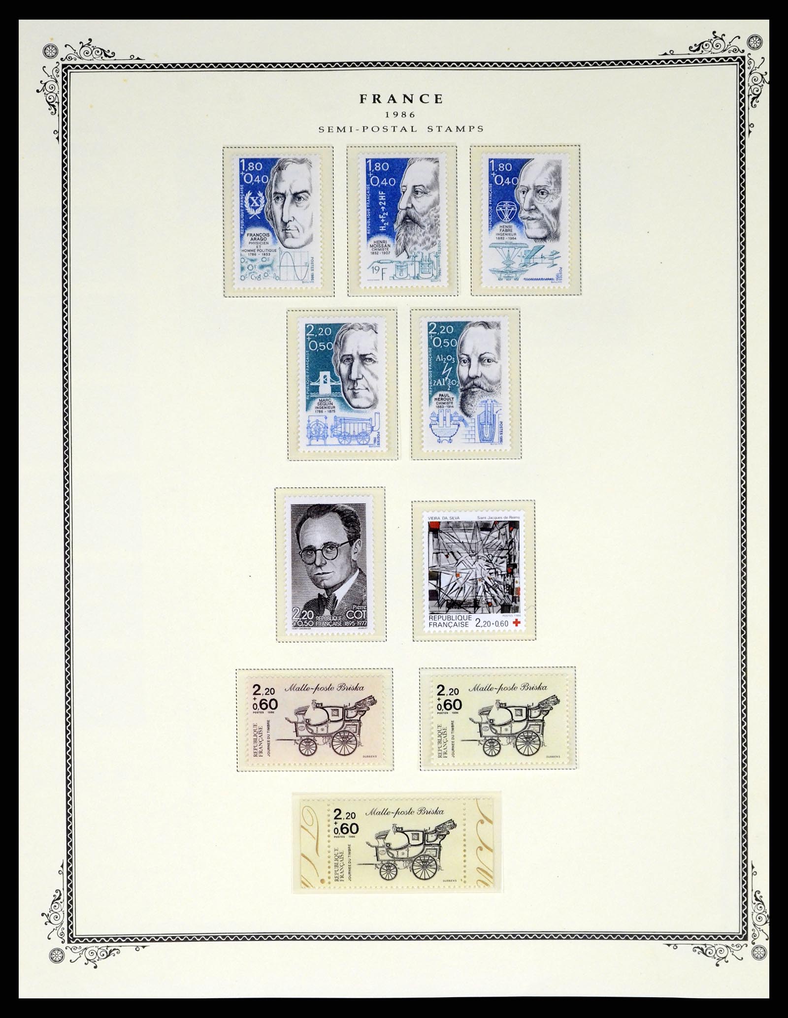 37632 328 - Postzegelverzameling 37632 Frankrijk 1849-2001.