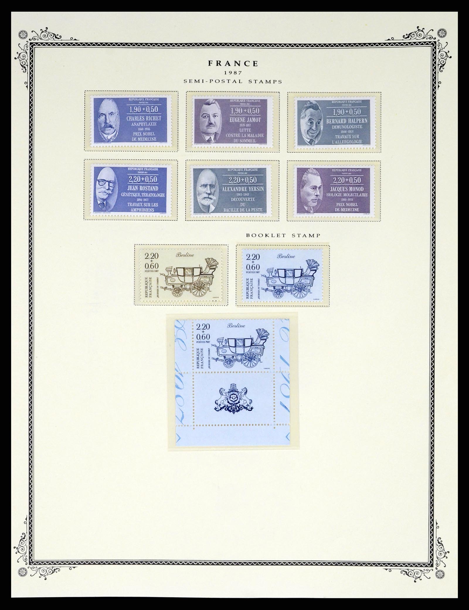 37632 331 - Postzegelverzameling 37632 Frankrijk 1849-2001.