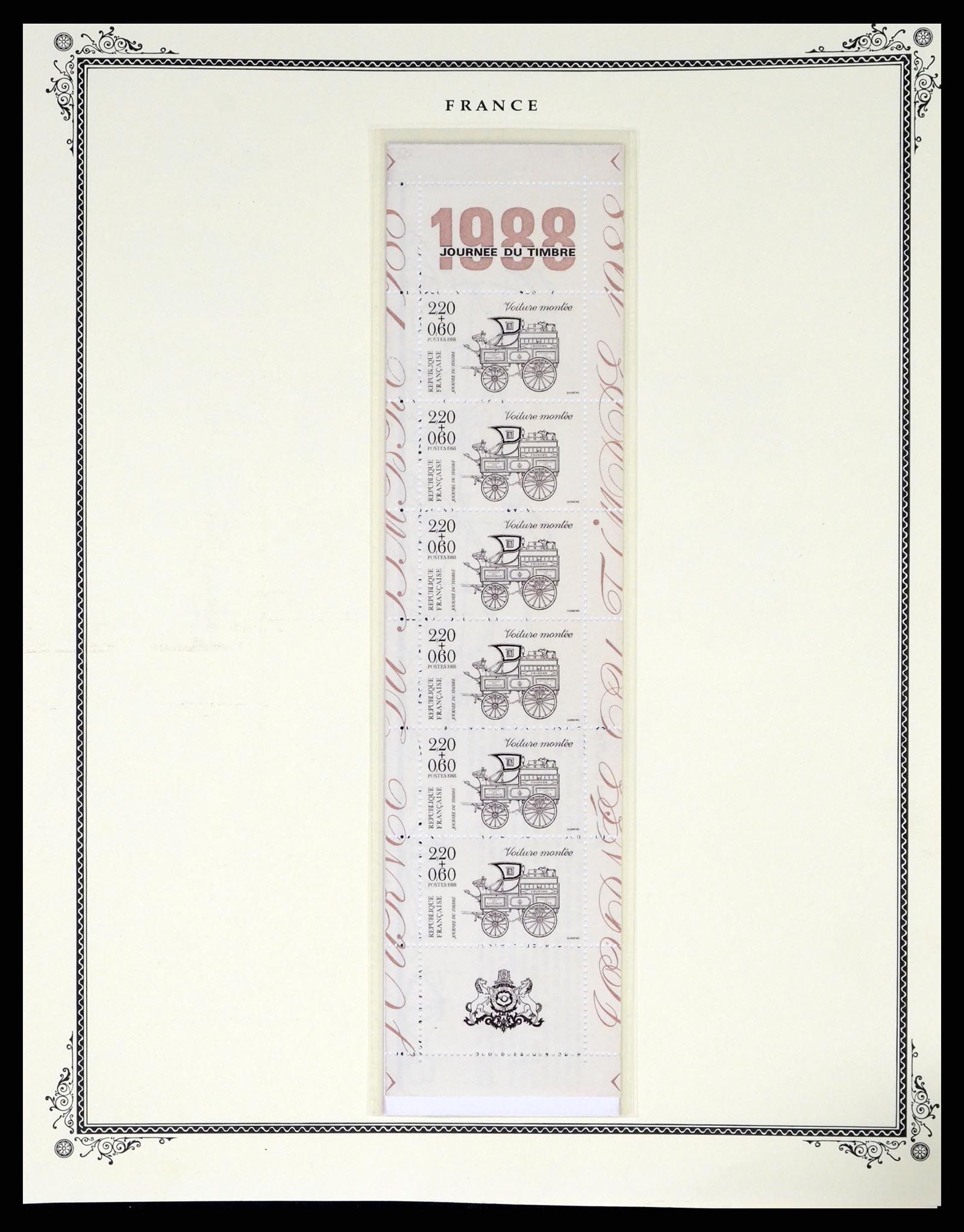 37632 335 - Postzegelverzameling 37632 Frankrijk 1849-2001.