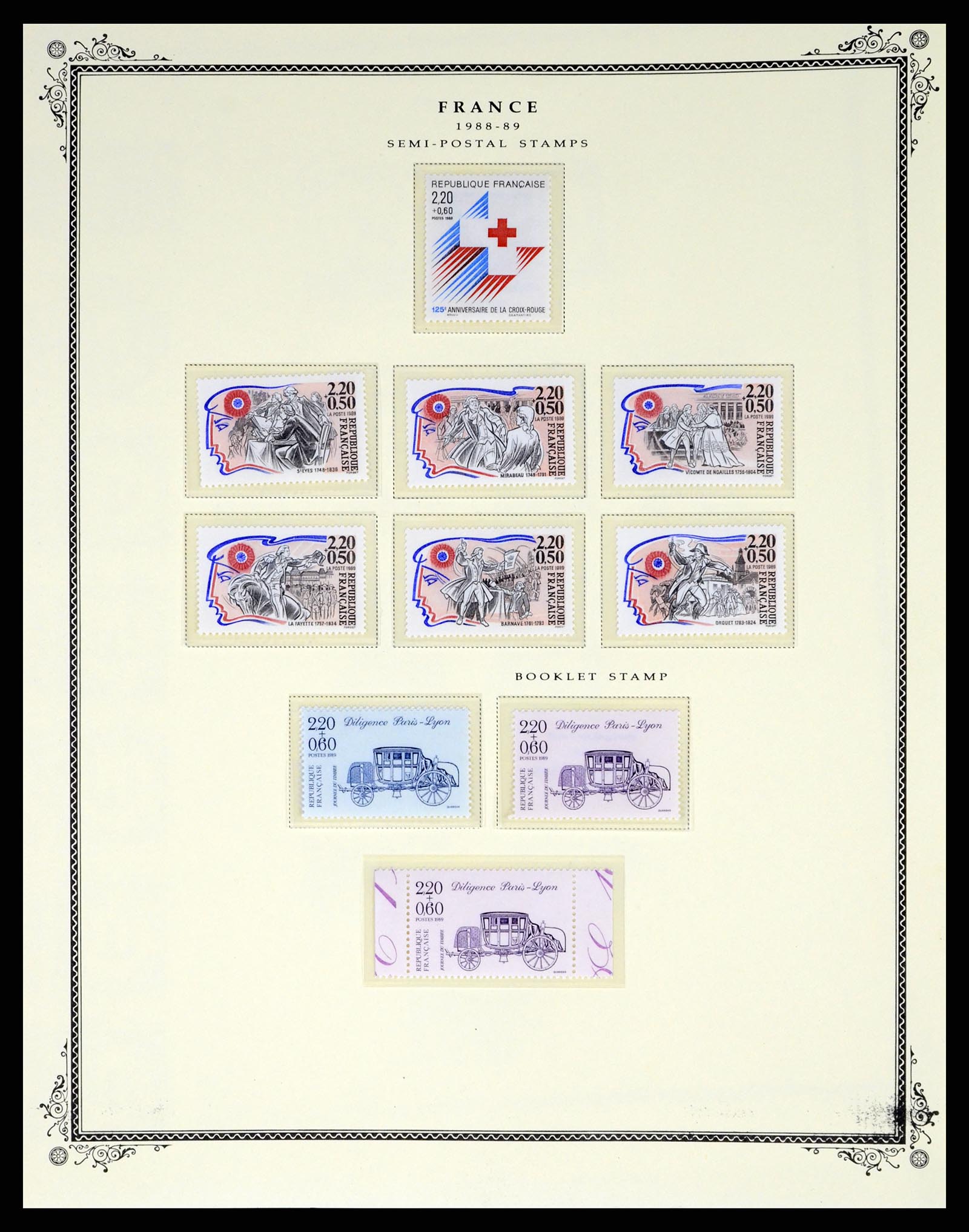 37632 338 - Postzegelverzameling 37632 Frankrijk 1849-2001.