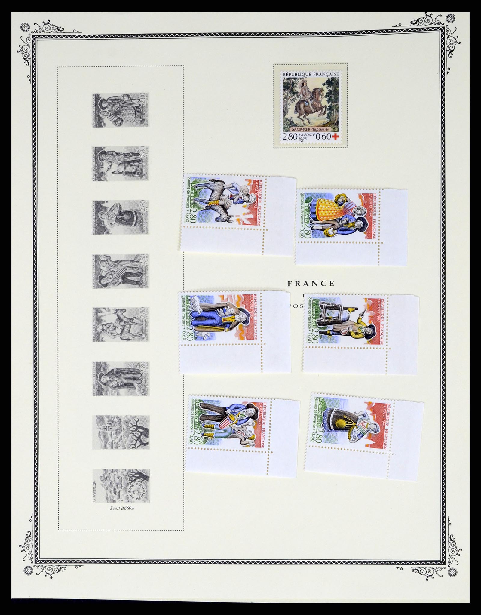 37632 361 - Postzegelverzameling 37632 Frankrijk 1849-2001.