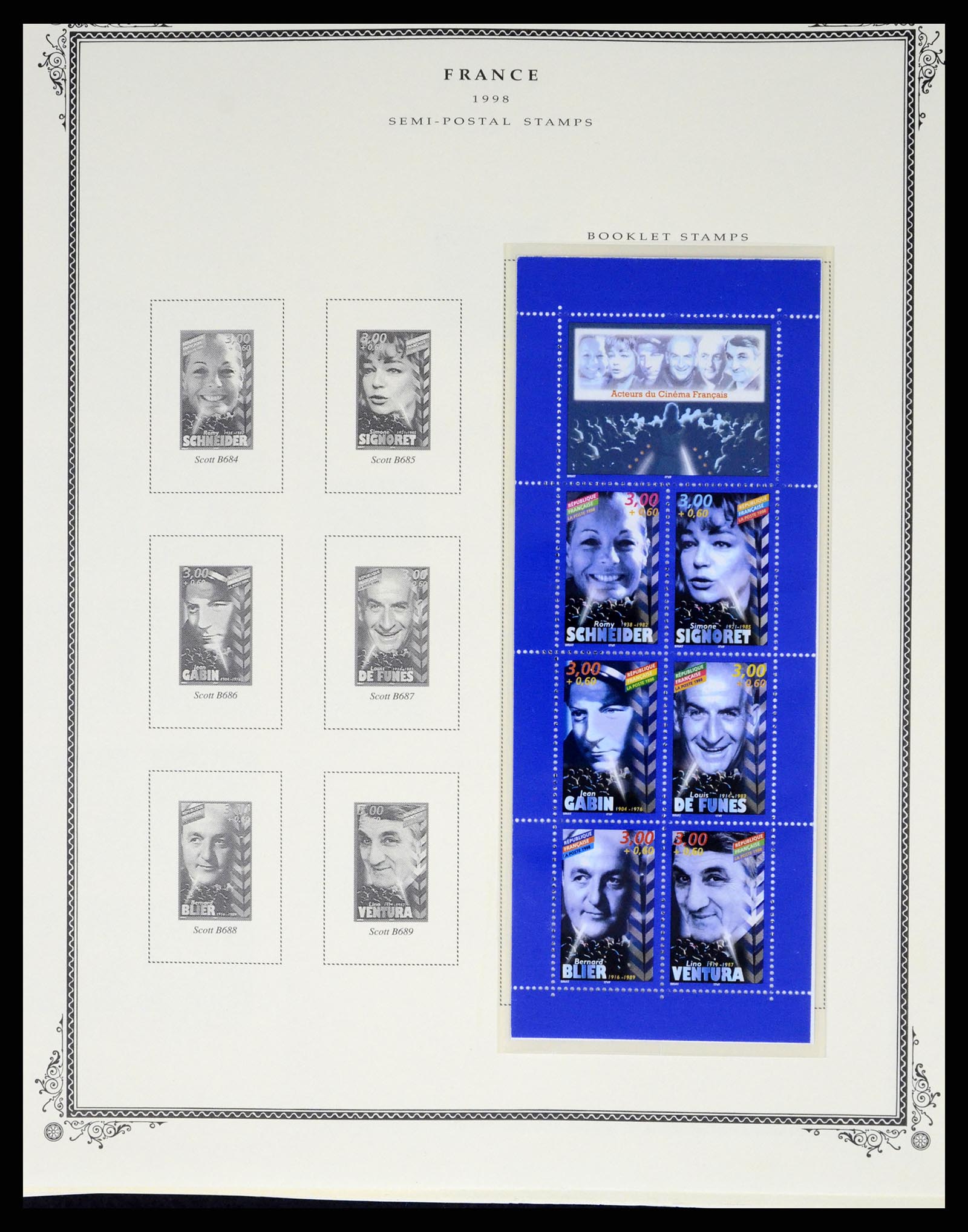 37632 366 - Postzegelverzameling 37632 Frankrijk 1849-2001.
