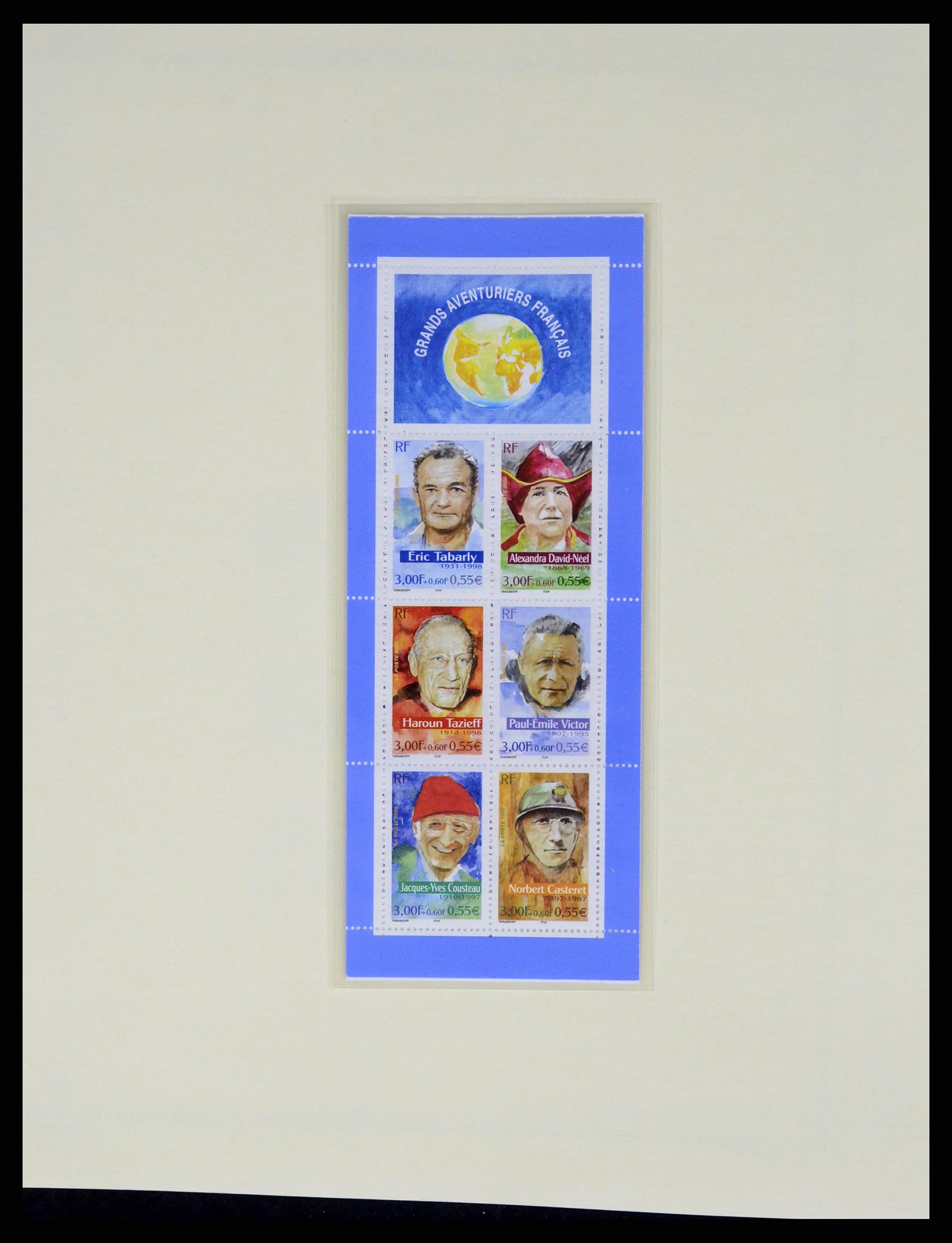 37632 372 - Postzegelverzameling 37632 Frankrijk 1849-2001.