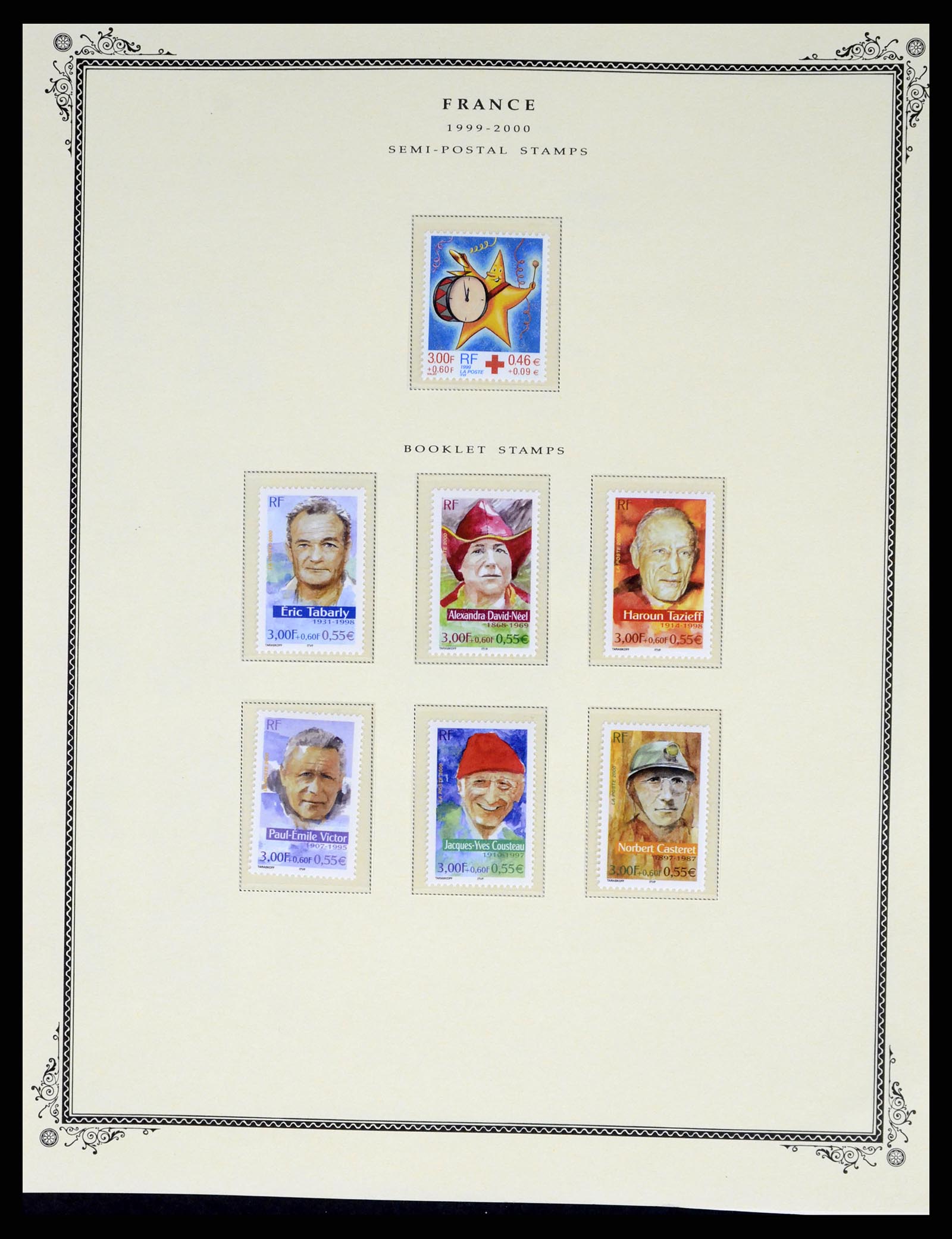 37632 374 - Postzegelverzameling 37632 Frankrijk 1849-2001.