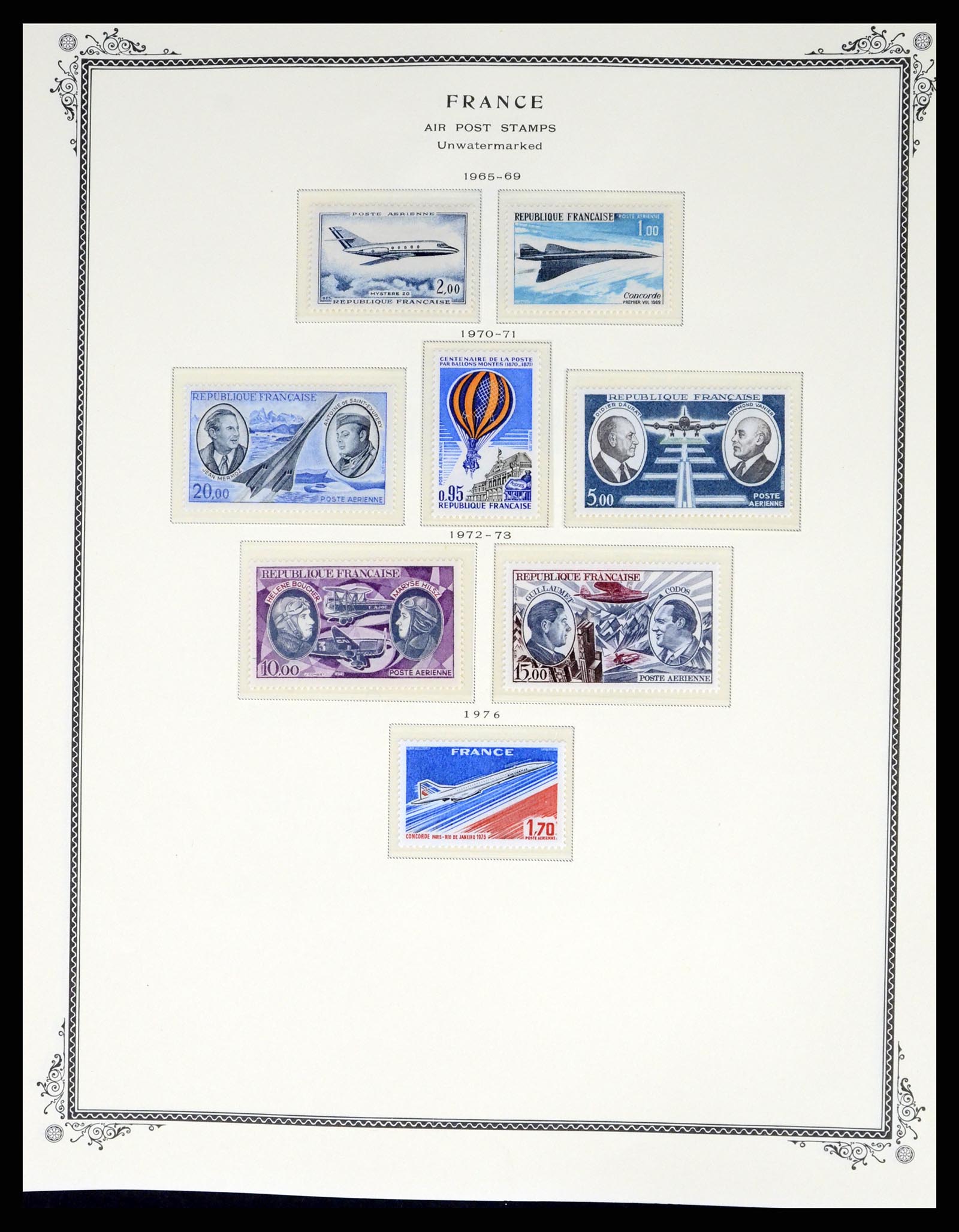 37632 383 - Postzegelverzameling 37632 Frankrijk 1849-2001.