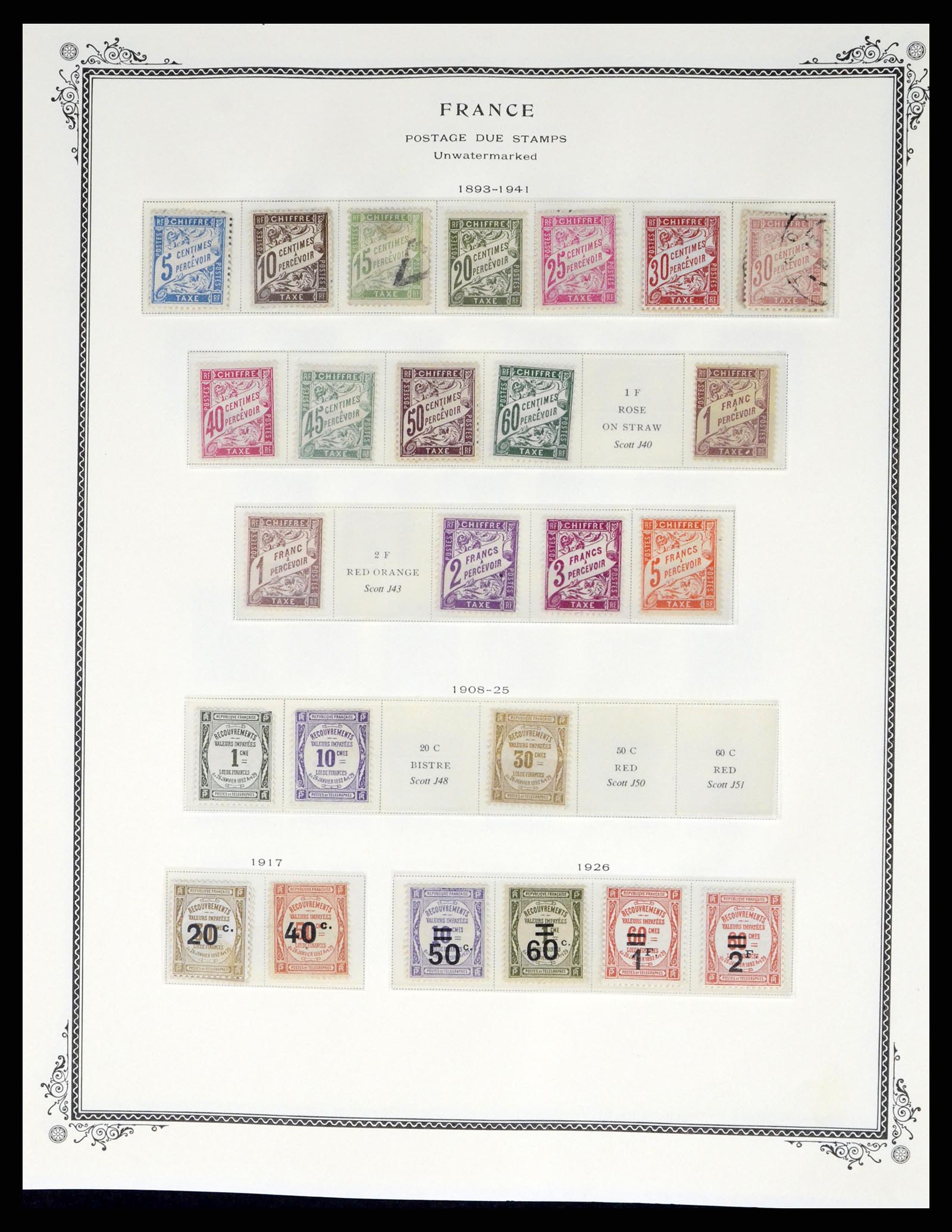 37632 389 - Postzegelverzameling 37632 Frankrijk 1849-2001.