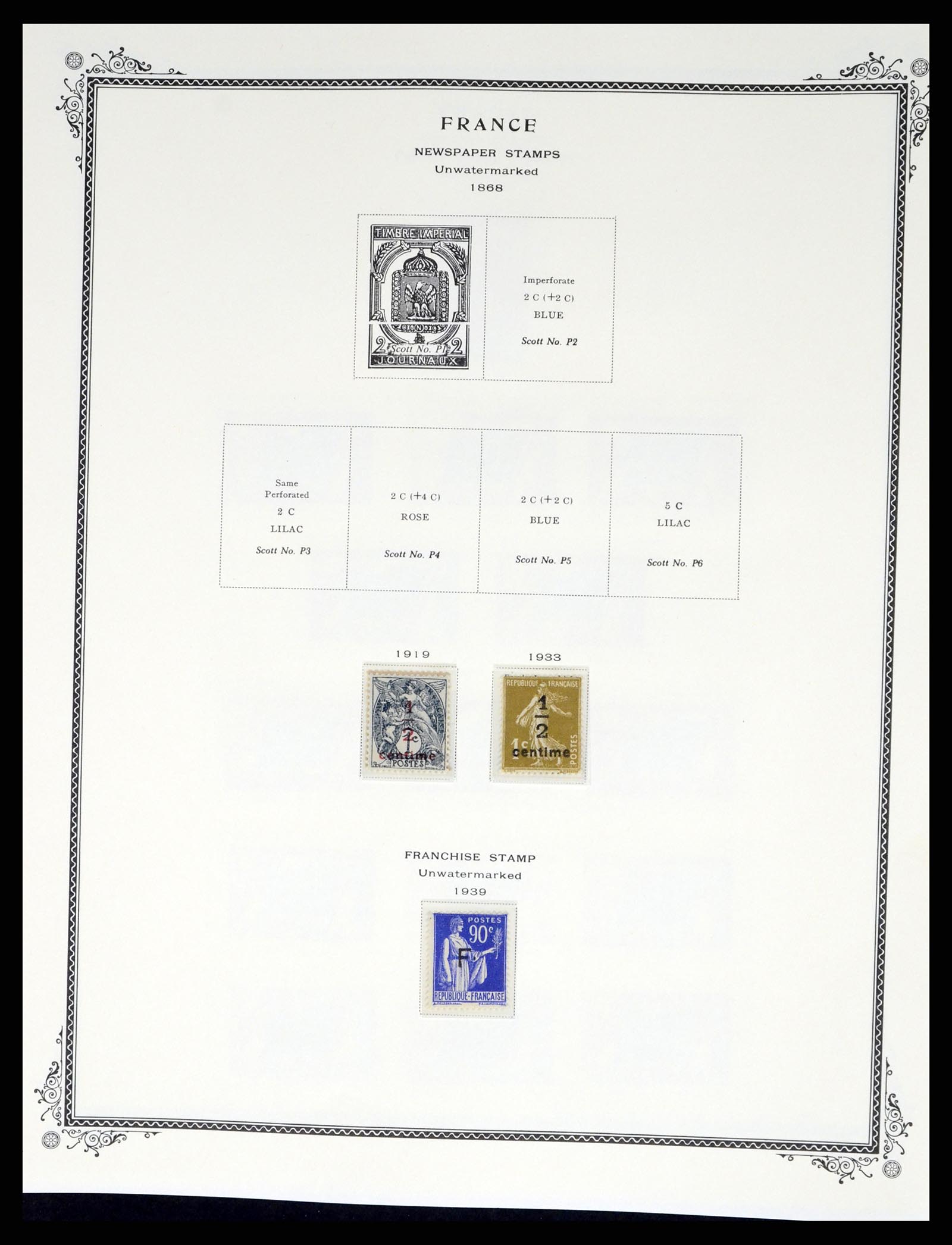 37632 394 - Postzegelverzameling 37632 Frankrijk 1849-2001.
