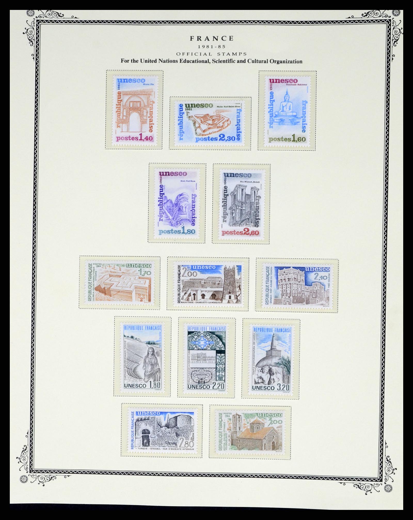 37632 403 - Postzegelverzameling 37632 Frankrijk 1849-2001.