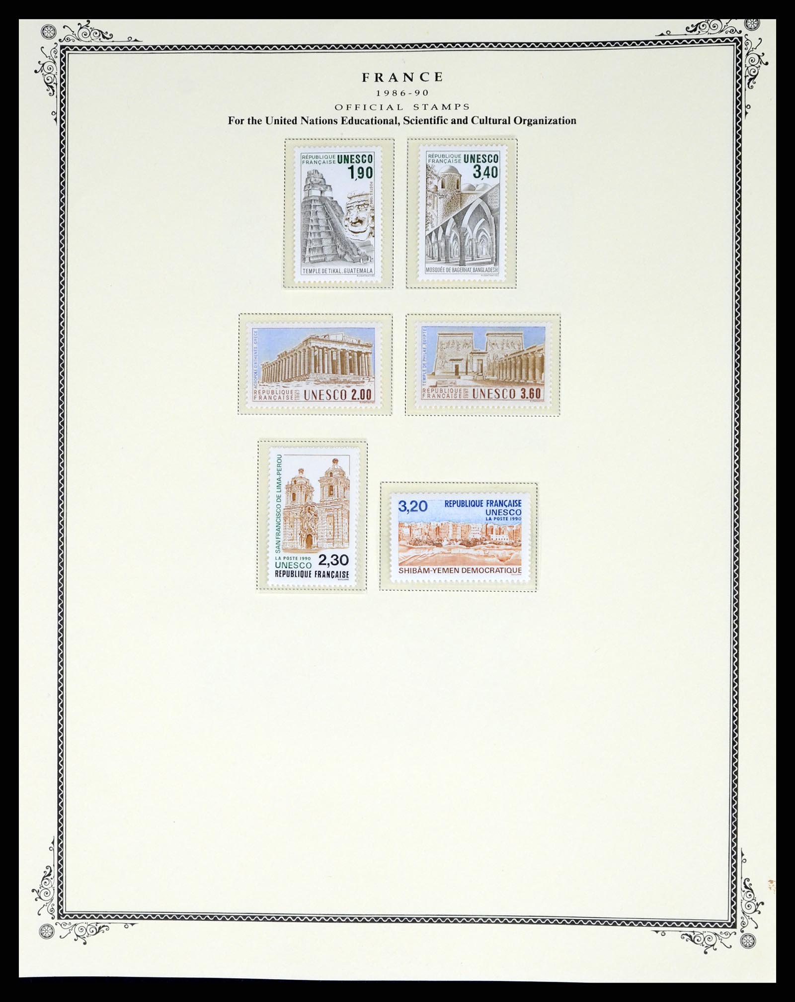 37632 404 - Postzegelverzameling 37632 Frankrijk 1849-2001.
