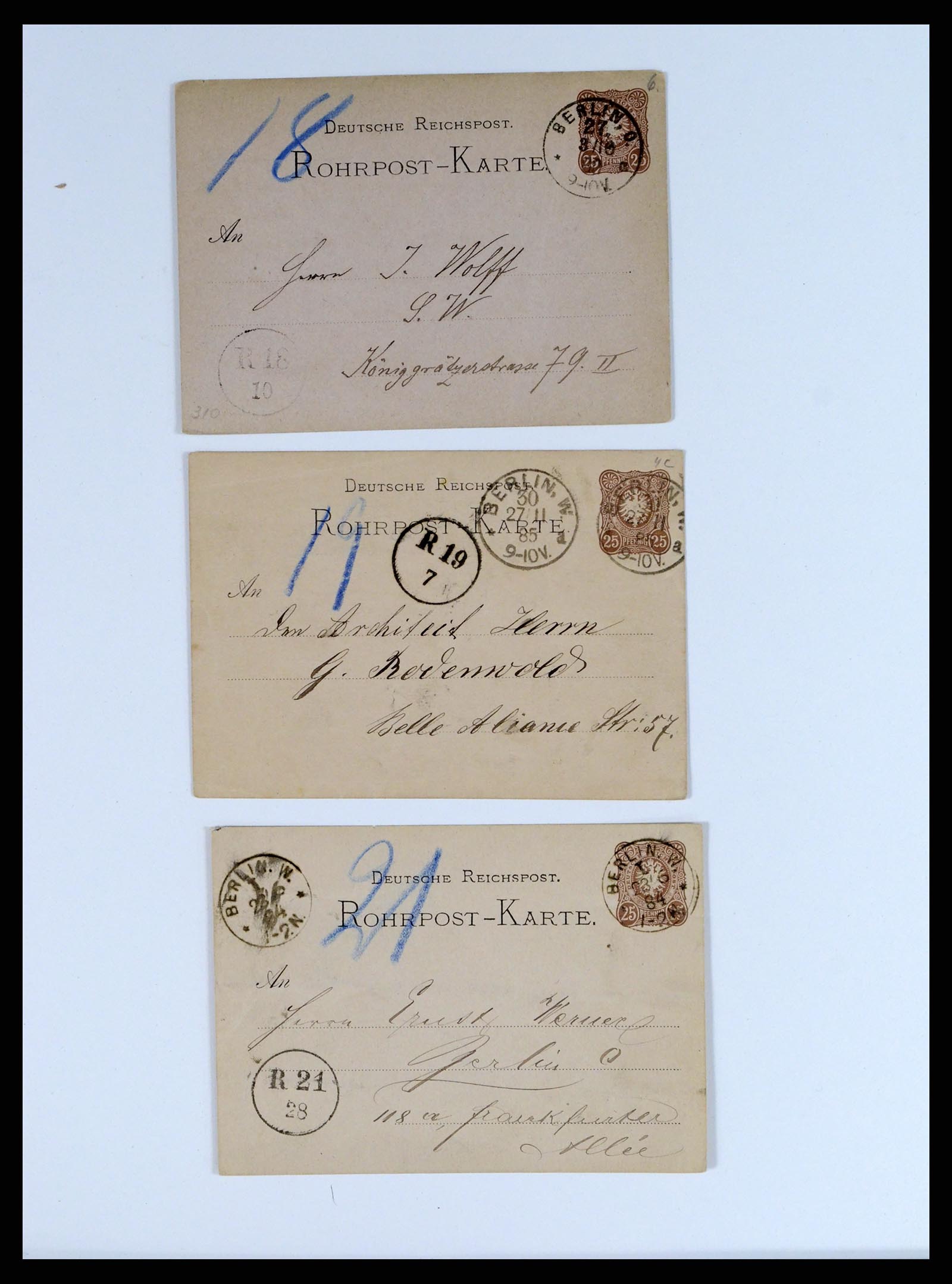 37633 008 - Postzegelverzameling 37633 Duitsland brieven 1870-1948.
