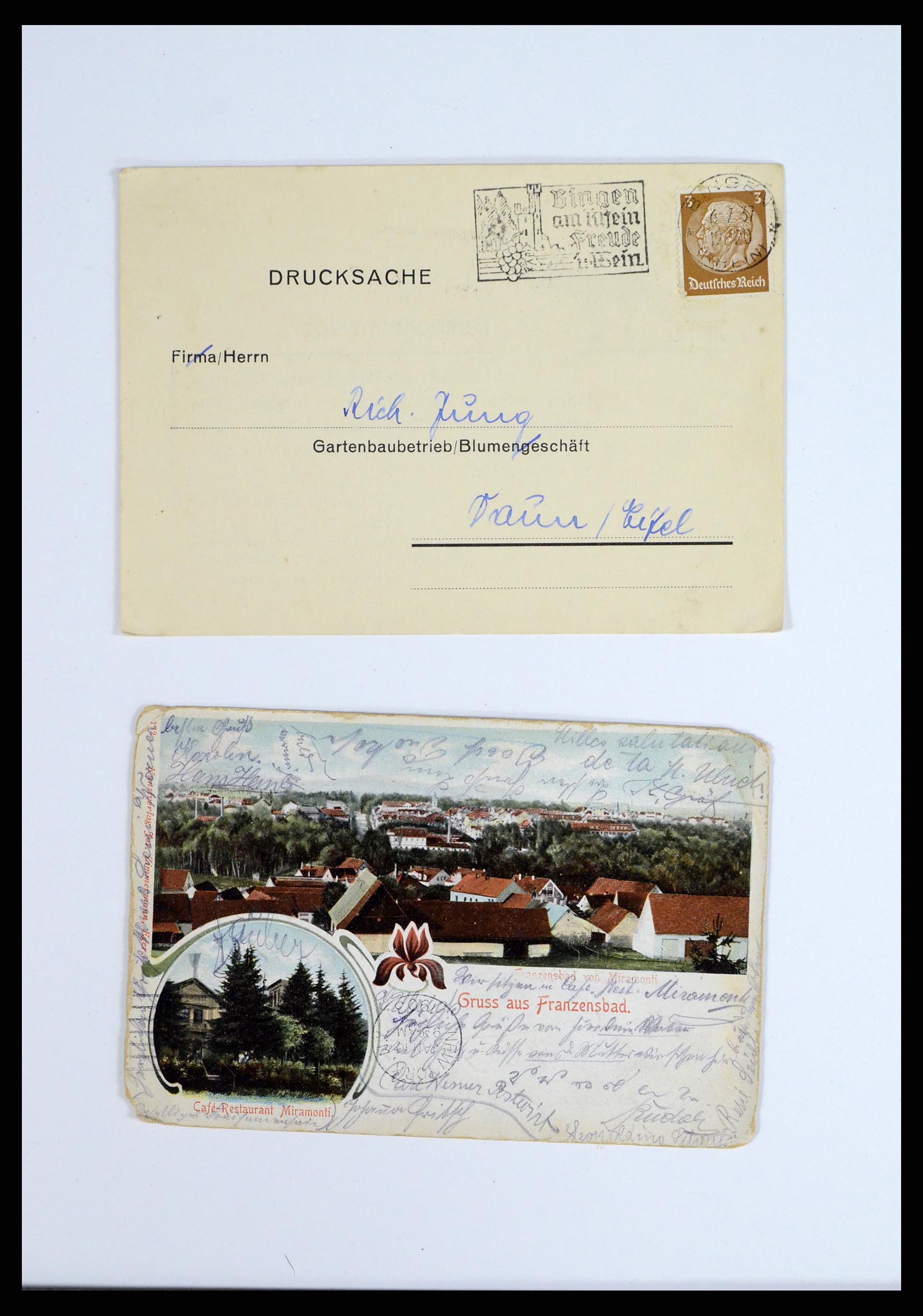 37633 022 - Stamp collection 37633 Germany covers 1870-1948.