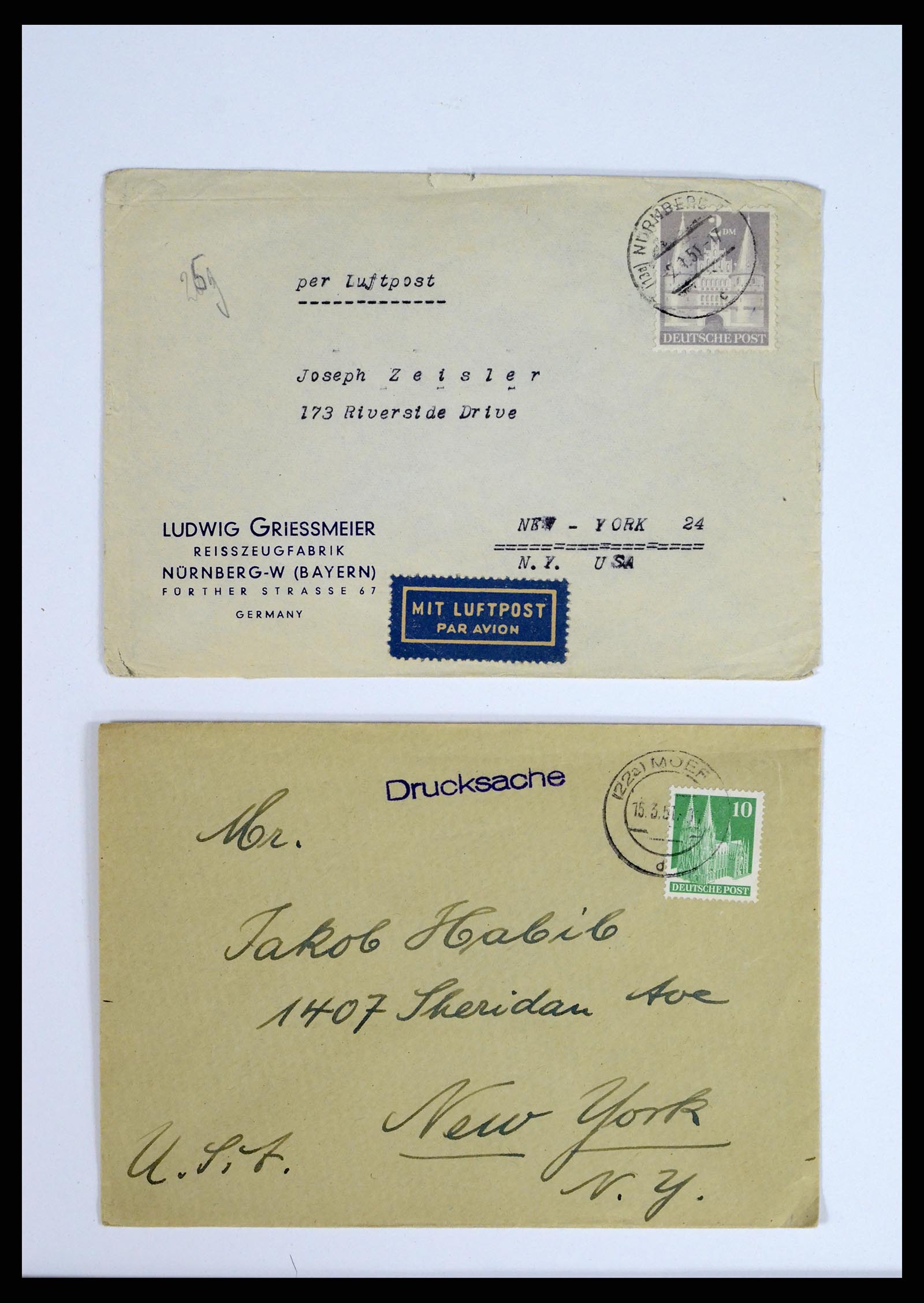 37633 032 - Stamp collection 37633 Germany covers 1870-1948.