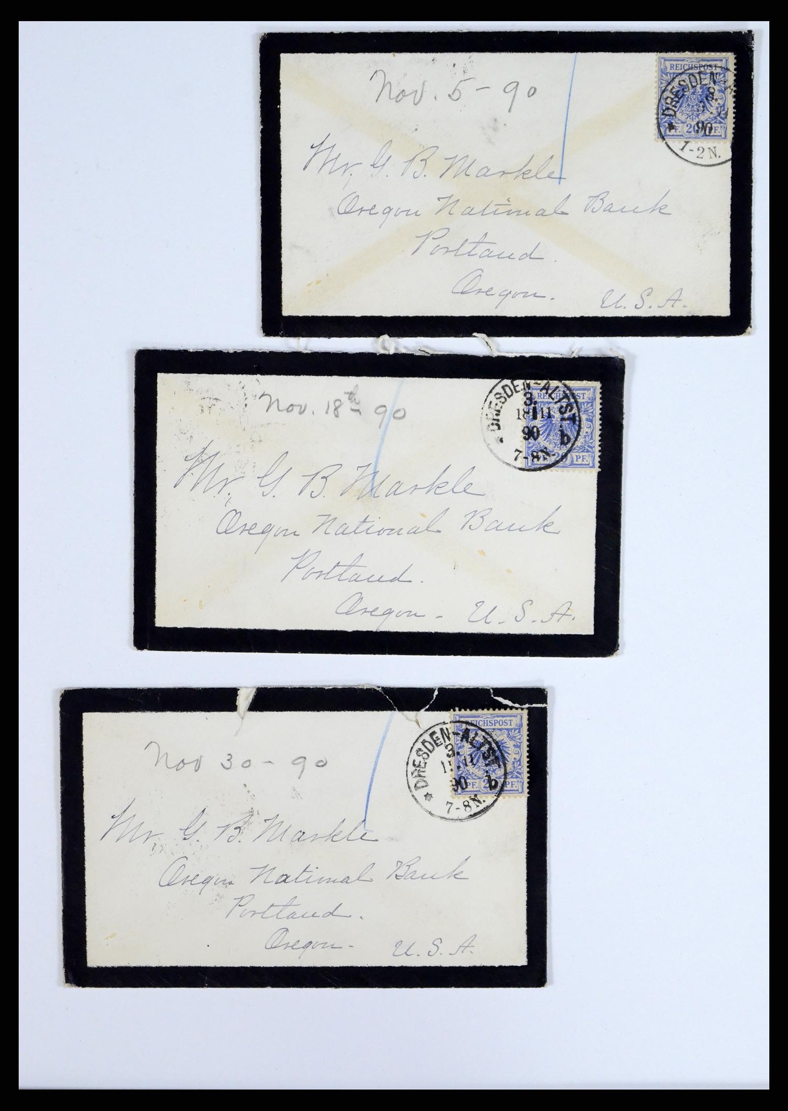 37633 037 - Stamp collection 37633 Germany covers 1870-1948.