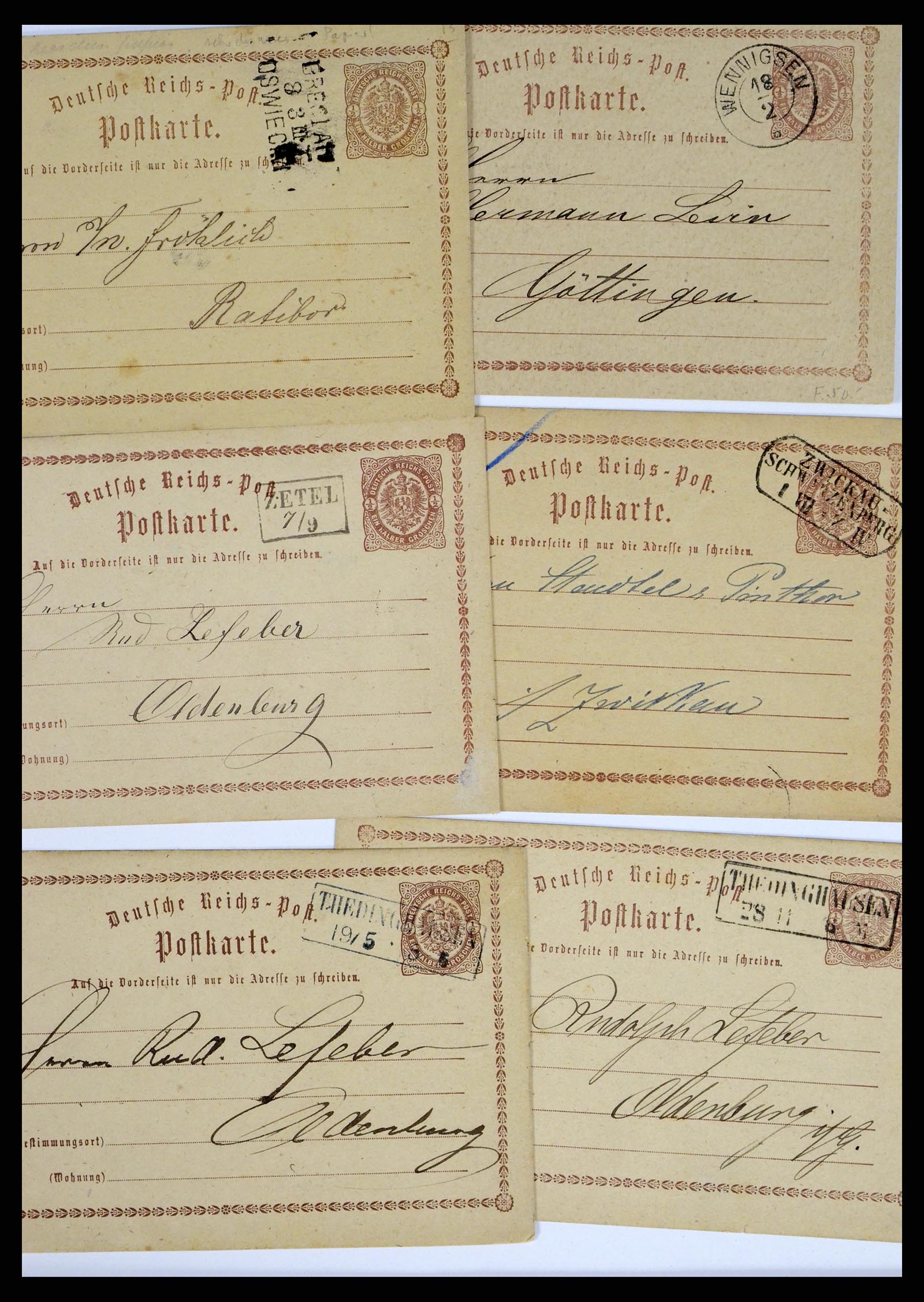 37633 048 - Stamp collection 37633 Germany covers 1870-1948.