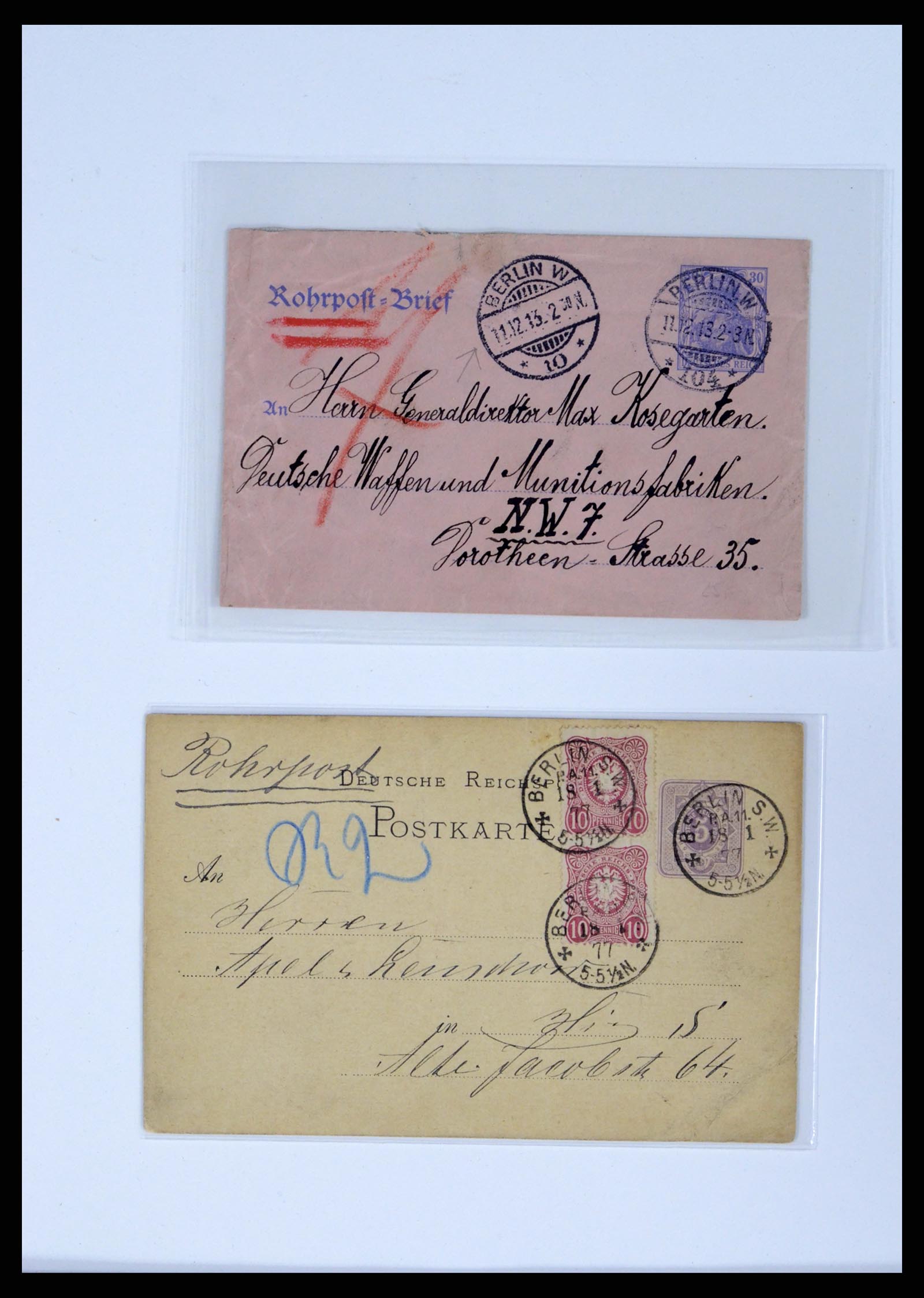 37633 052 - Stamp collection 37633 Germany covers 1870-1948.