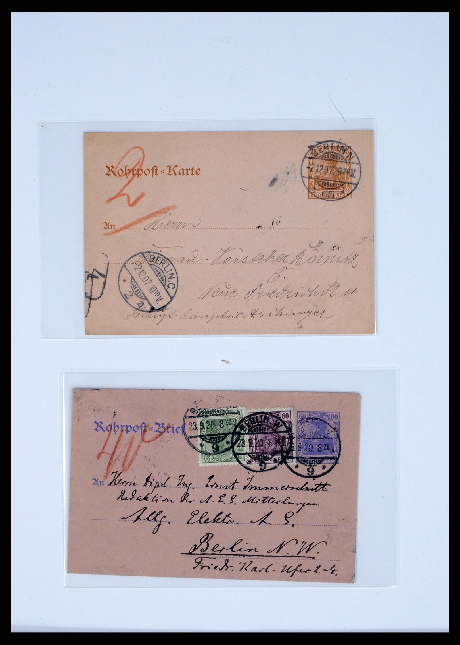 37633 055 - Stamp collection 37633 Germany covers 1870-1948.