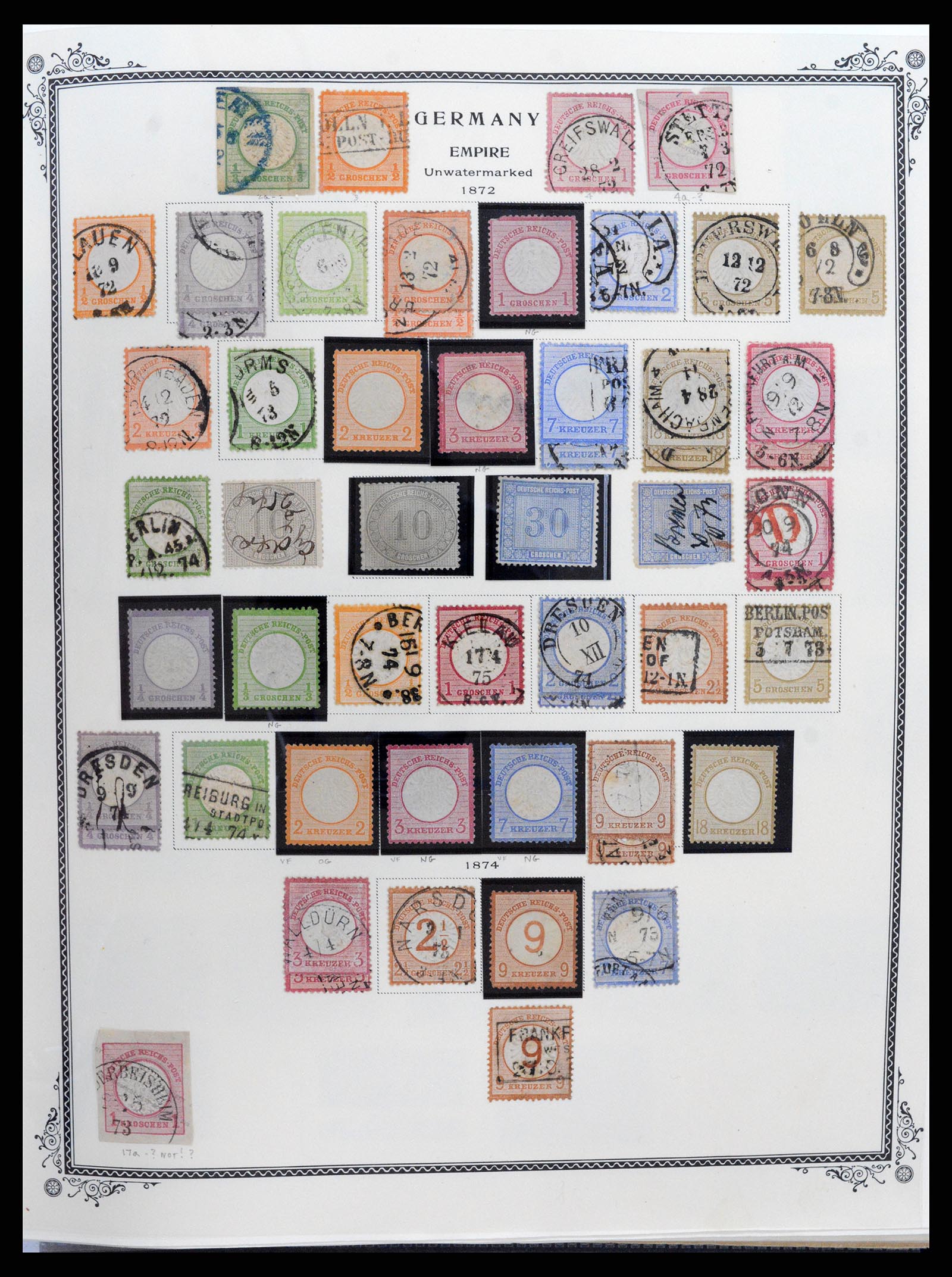 37635 002 - Postzegelverzameling 37635 Duitsland 1872-1968.