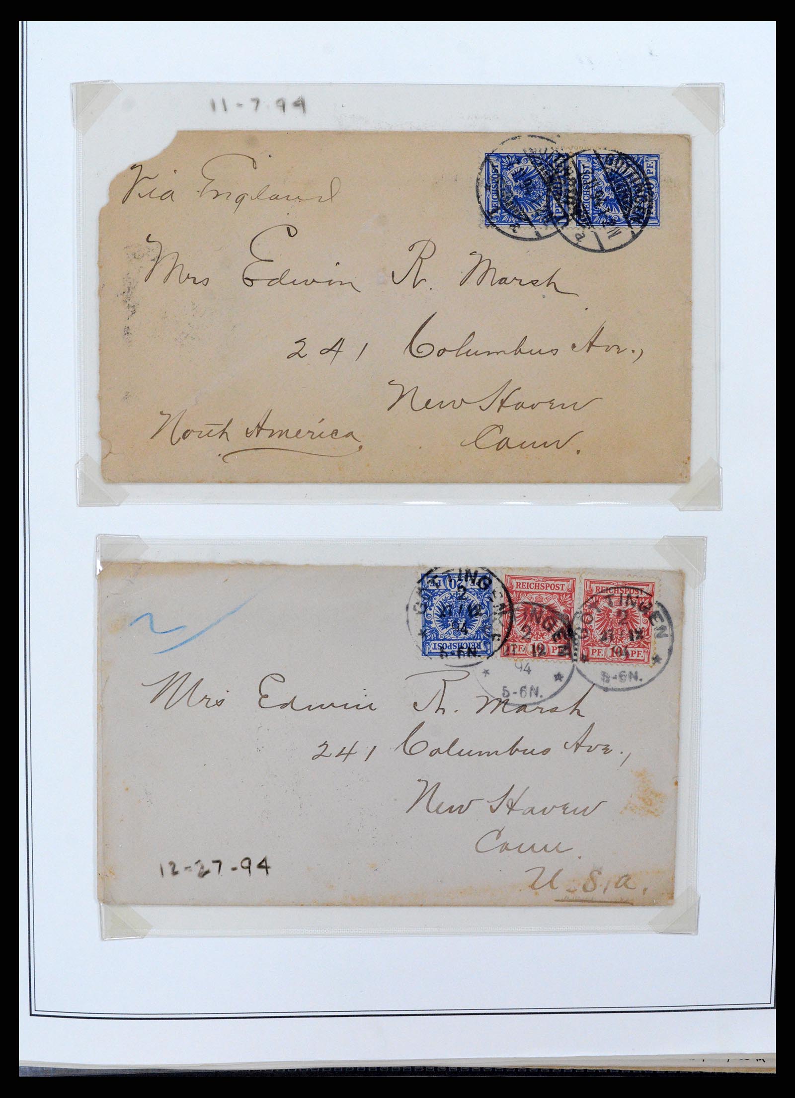 37635 005 - Postzegelverzameling 37635 Duitsland 1872-1968.