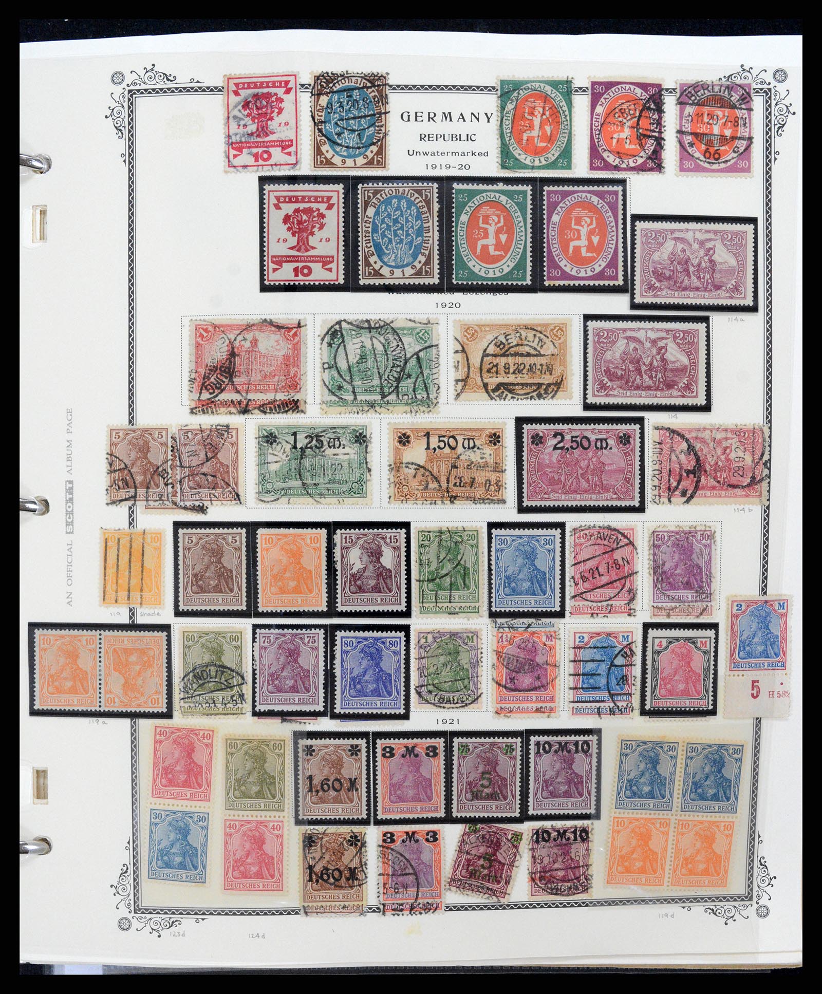 37635 011 - Postzegelverzameling 37635 Duitsland 1872-1968.