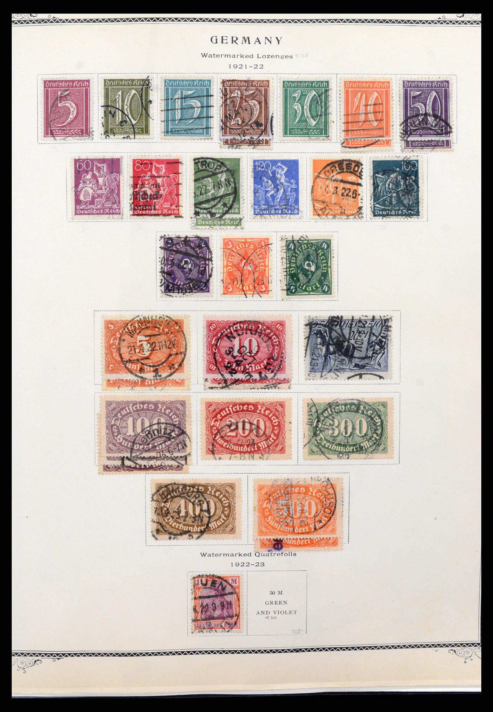 37635 013 - Postzegelverzameling 37635 Duitsland 1872-1968.