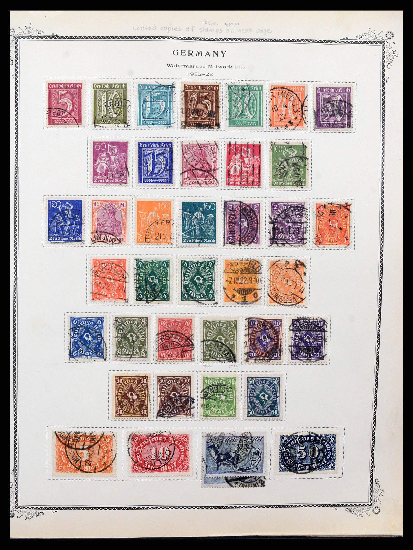 37635 016 - Stamp collection 37635 Germany 1872-1968.