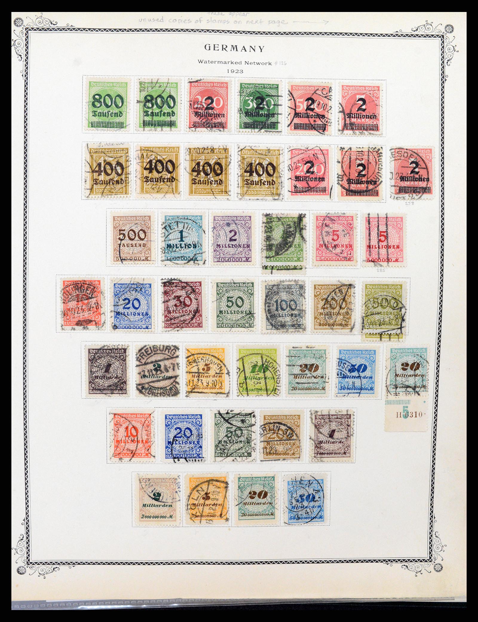 37635 033 - Postzegelverzameling 37635 Duitsland 1872-1968.
