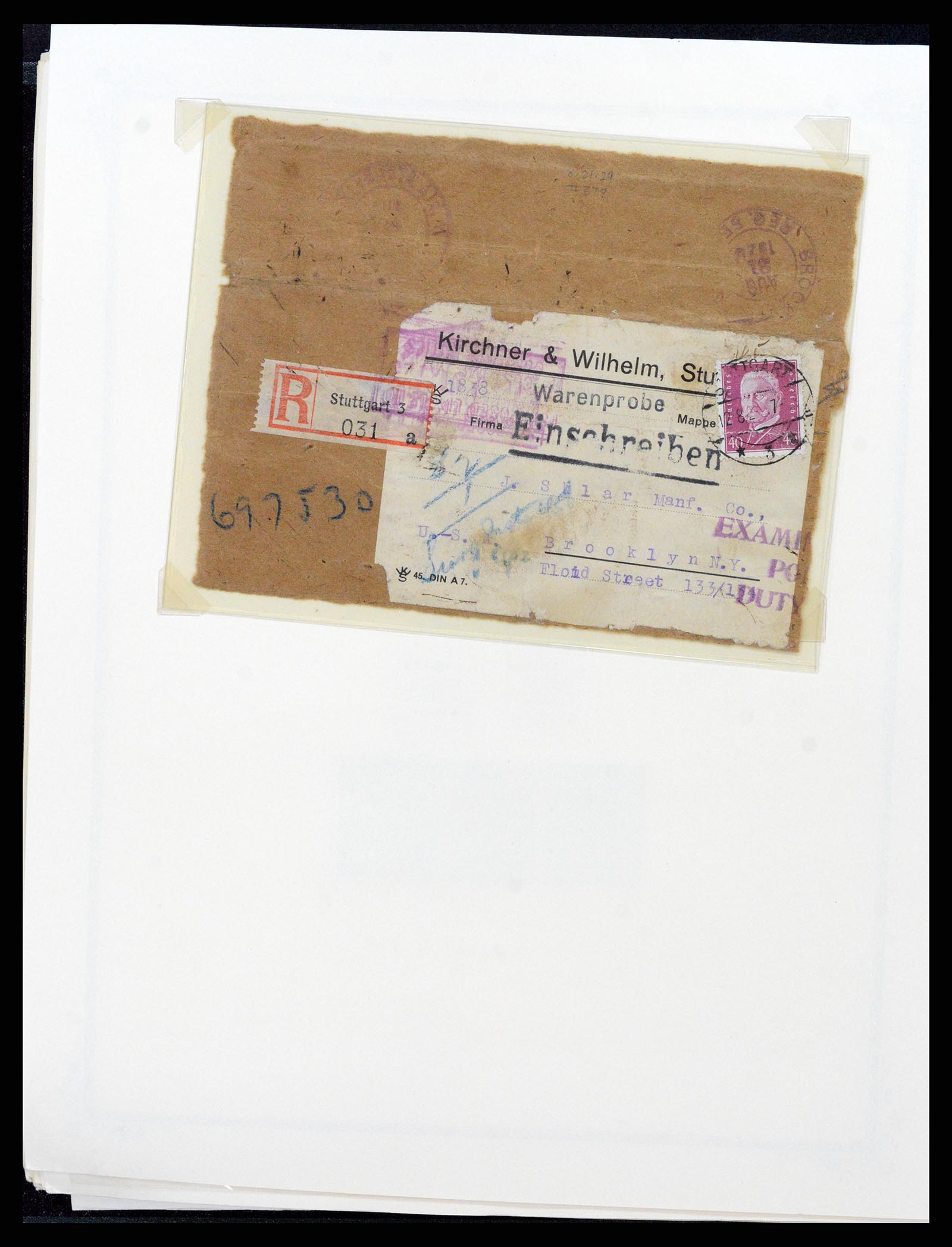 37635 042 - Postzegelverzameling 37635 Duitsland 1872-1968.