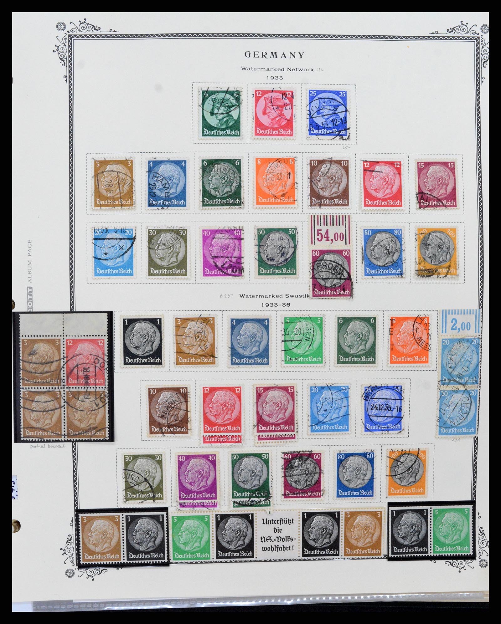 37635 044 - Postzegelverzameling 37635 Duitsland 1872-1968.