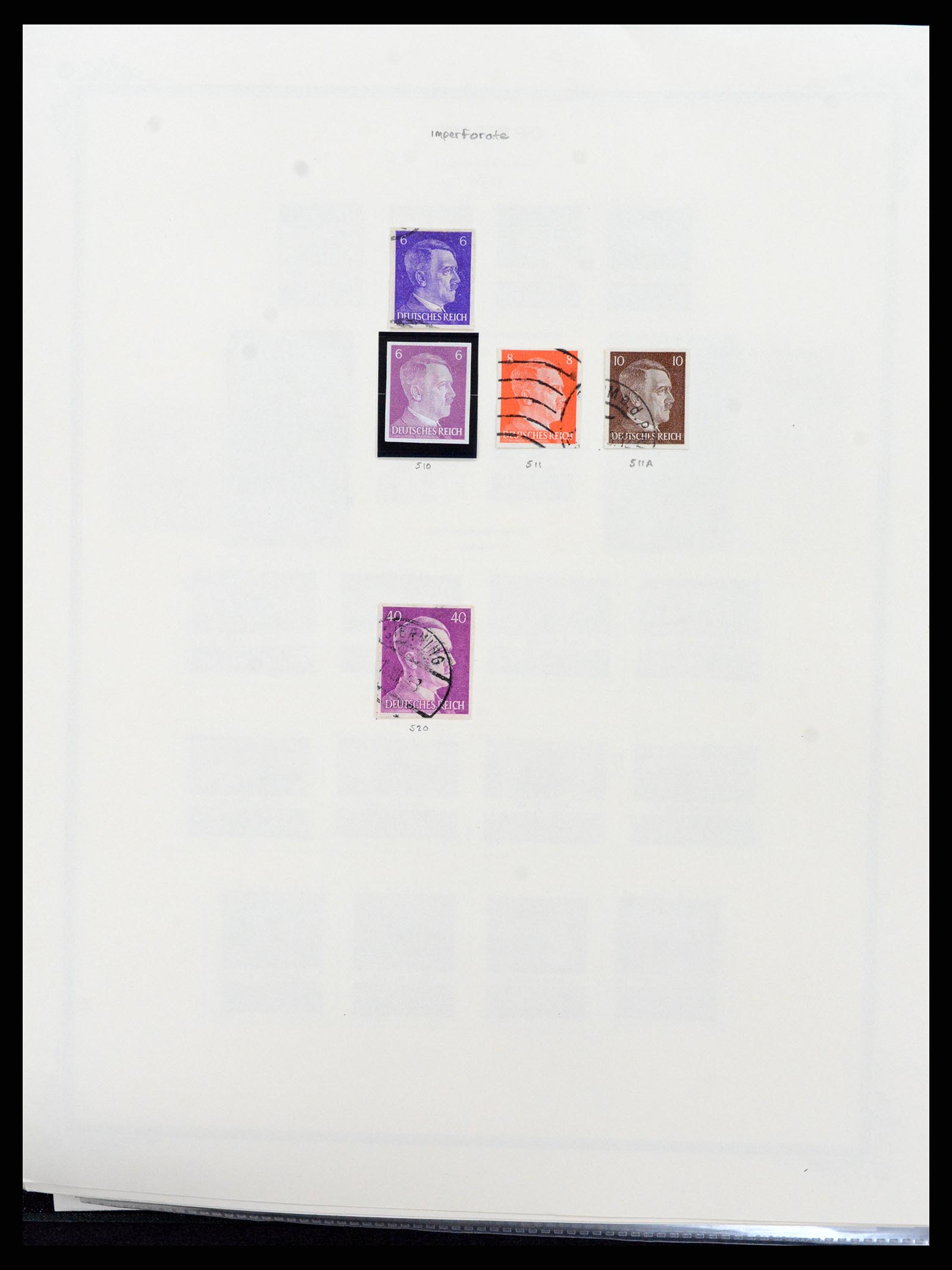 37635 051 - Postzegelverzameling 37635 Duitsland 1872-1968.