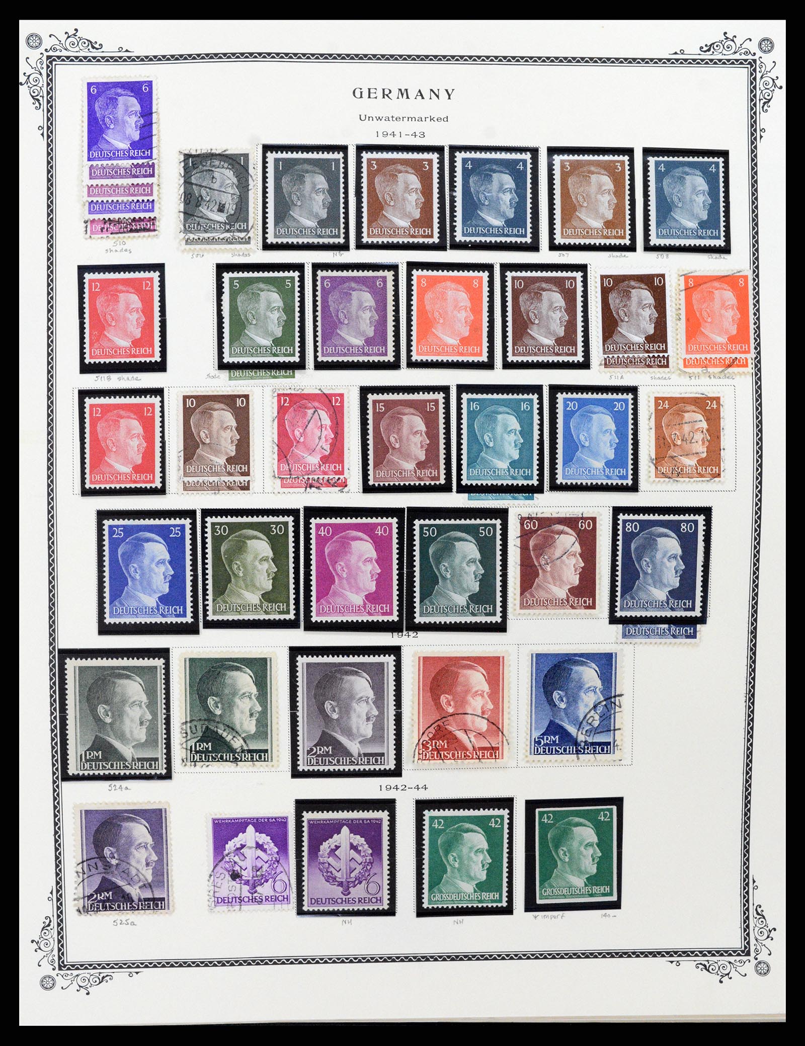 37635 052 - Postzegelverzameling 37635 Duitsland 1872-1968.