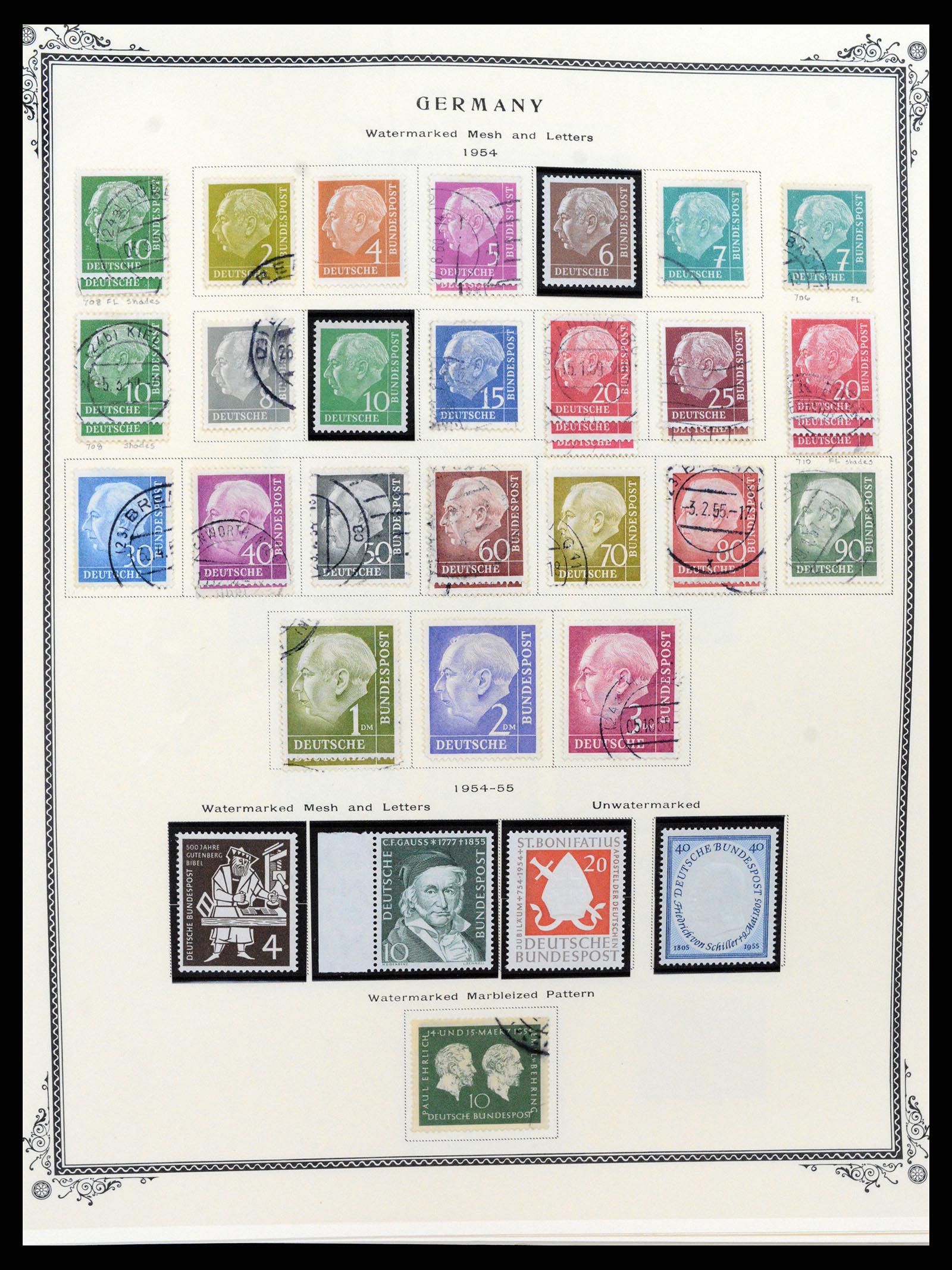 37635 065 - Postzegelverzameling 37635 Duitsland 1872-1968.