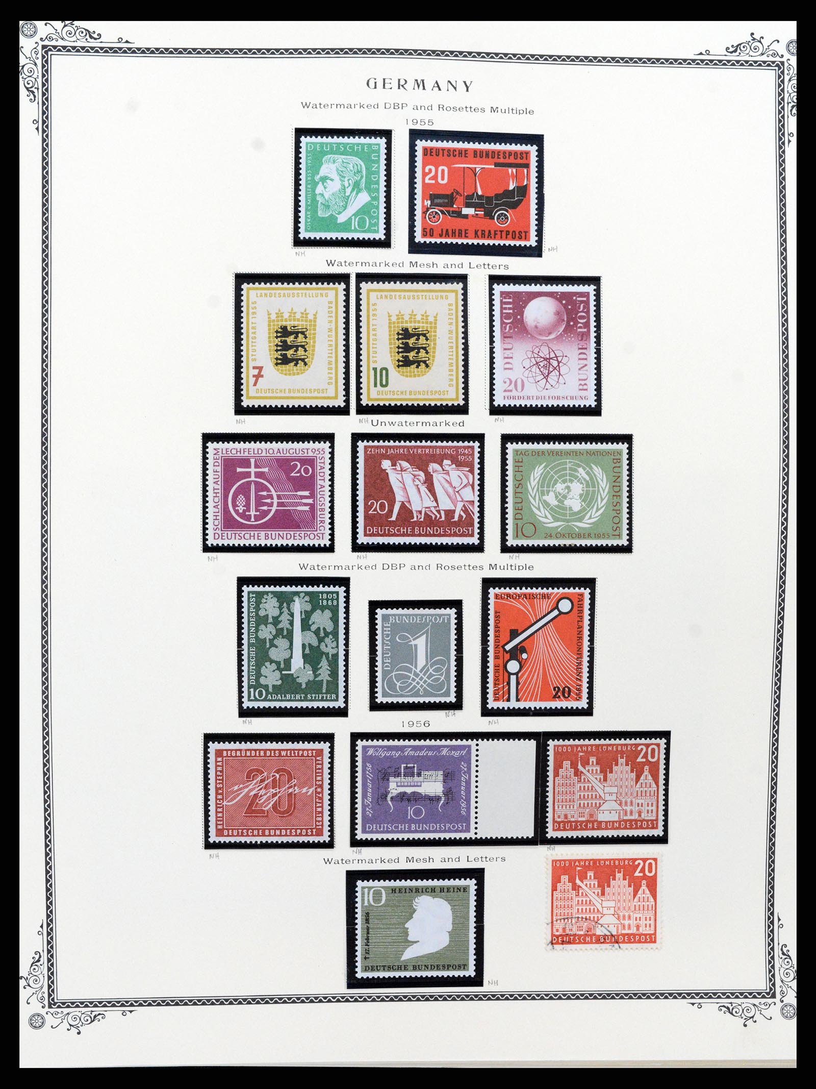 37635 066 - Postzegelverzameling 37635 Duitsland 1872-1968.