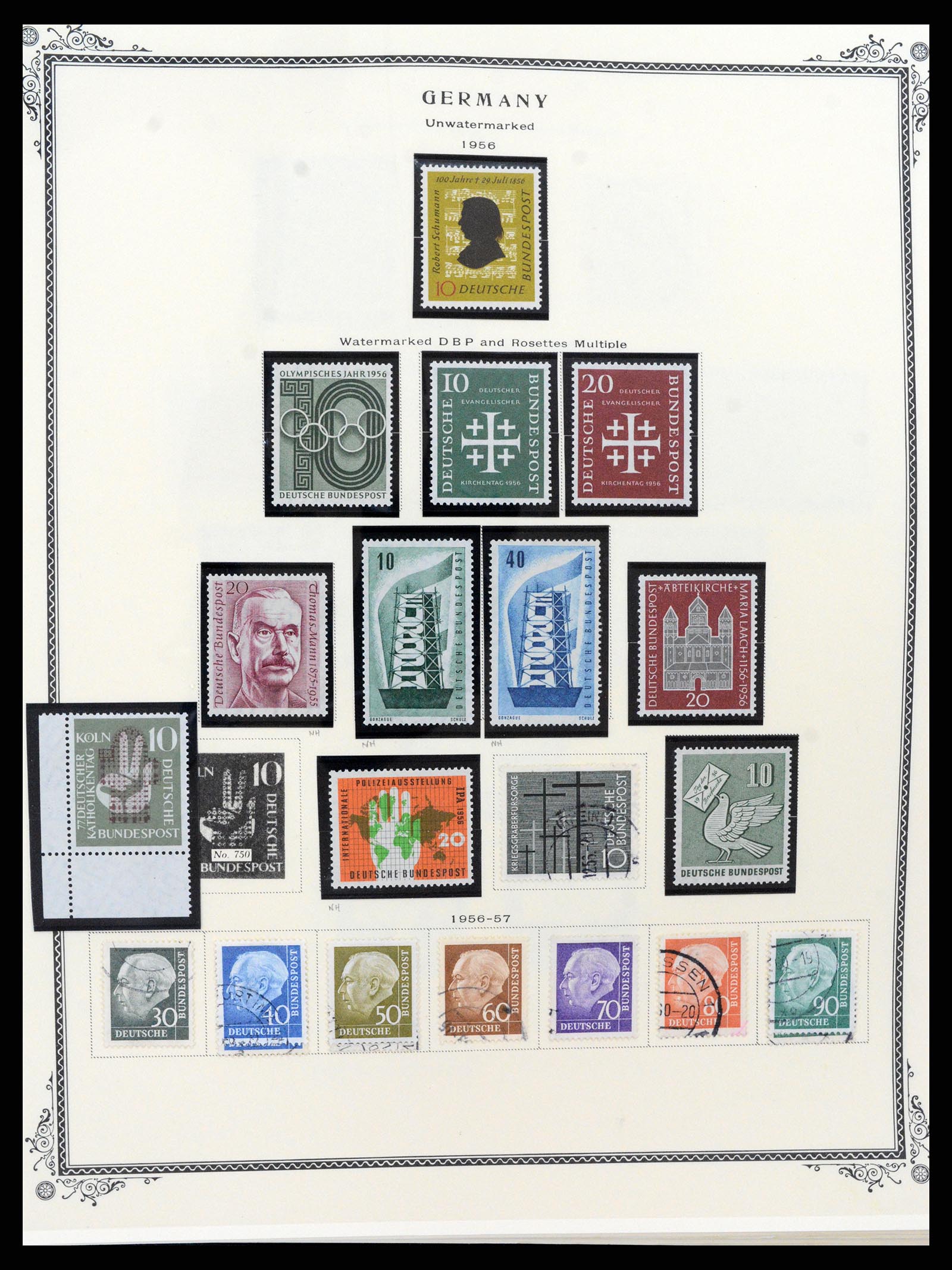 37635 067 - Postzegelverzameling 37635 Duitsland 1872-1968.