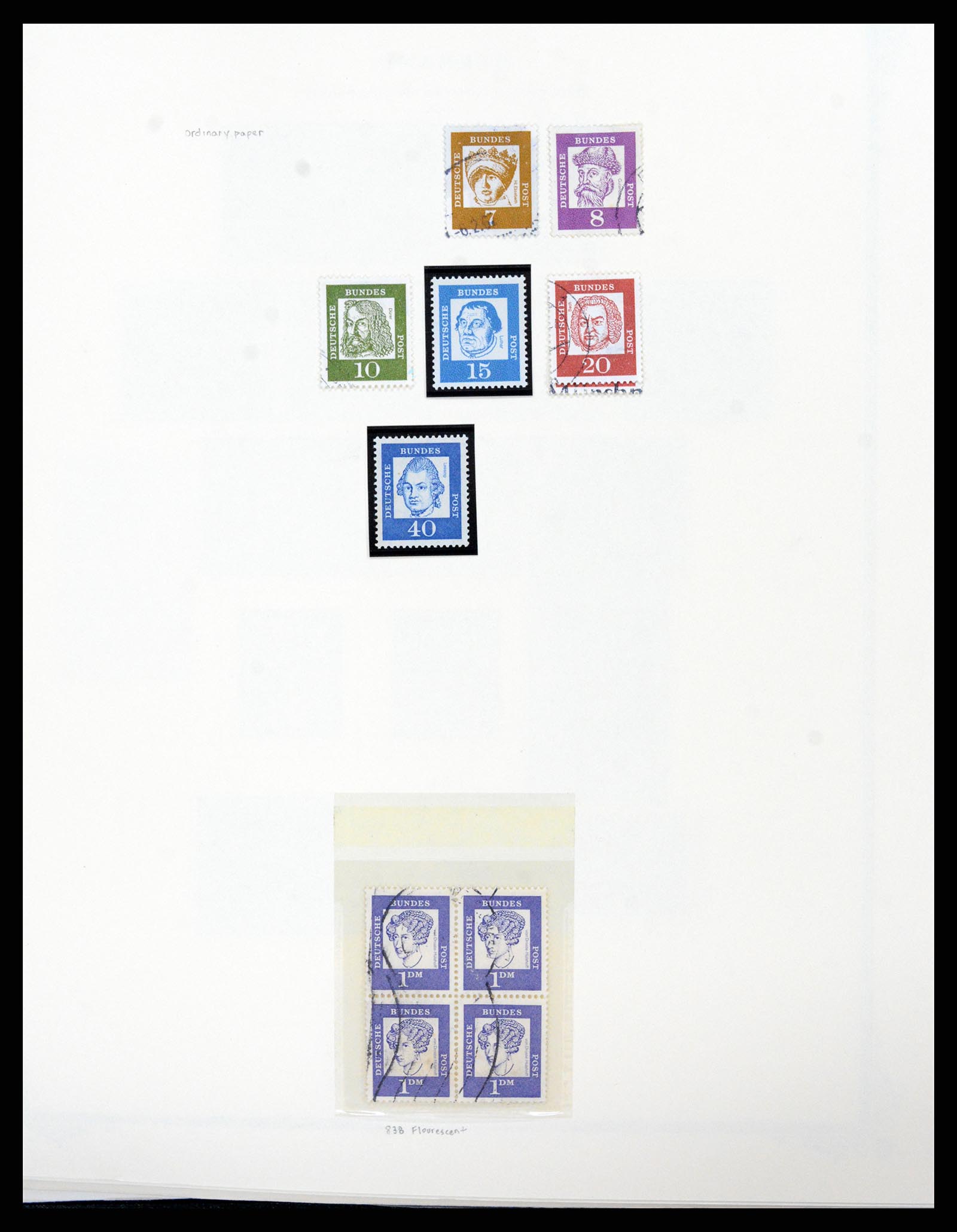 37635 077 - Postzegelverzameling 37635 Duitsland 1872-1968.