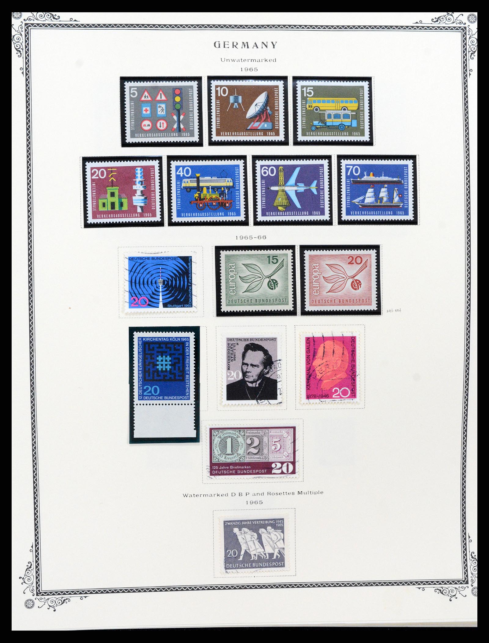 37635 083 - Postzegelverzameling 37635 Duitsland 1872-1968.