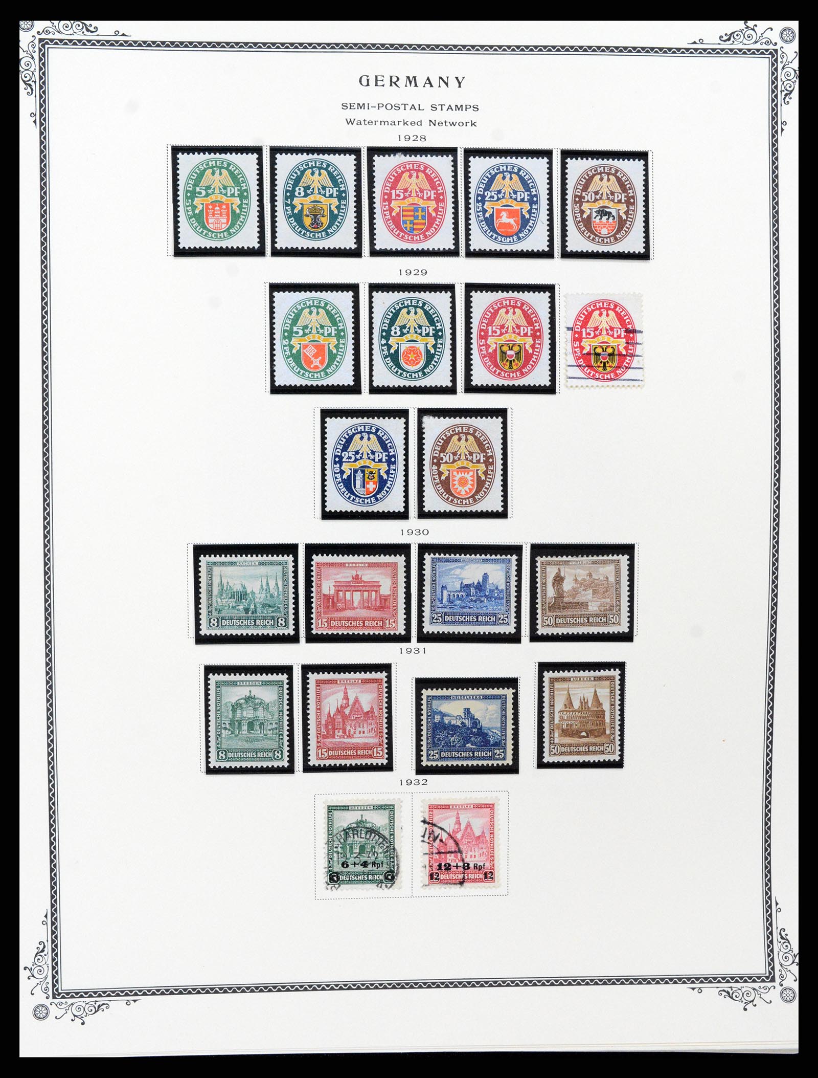 37635 091 - Postzegelverzameling 37635 Duitsland 1872-1968.