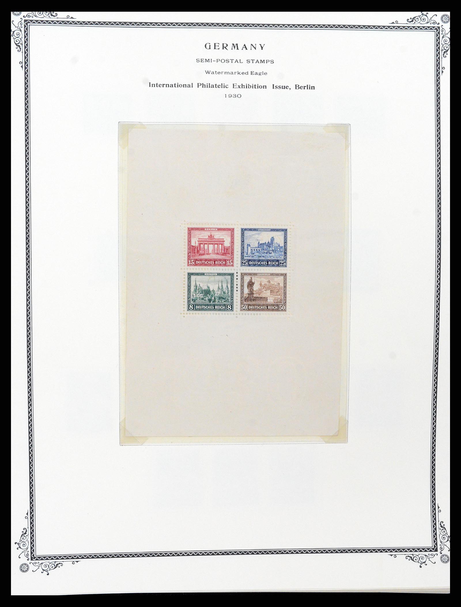 37635 092 - Postzegelverzameling 37635 Duitsland 1872-1968.