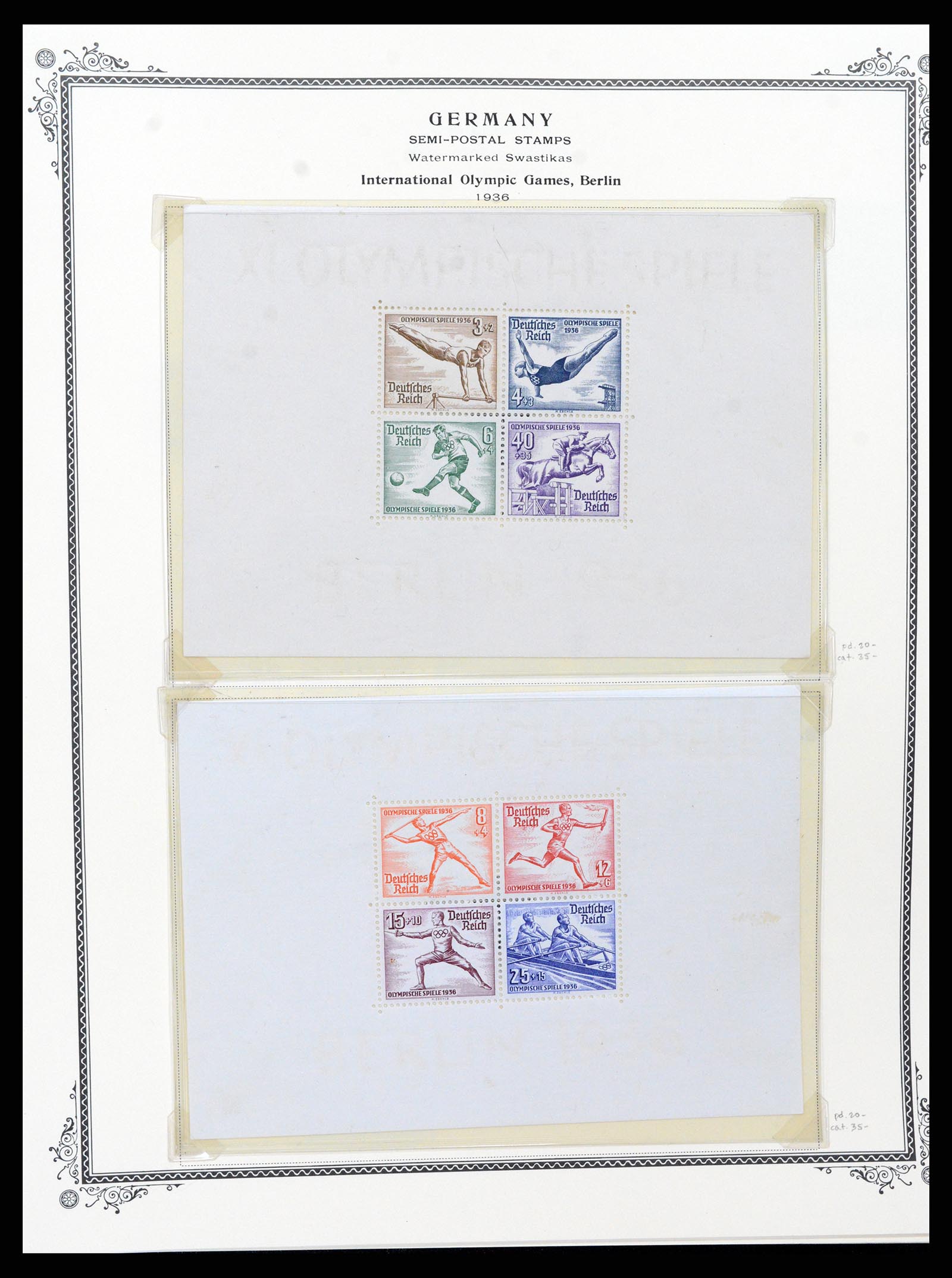 37635 099 - Postzegelverzameling 37635 Duitsland 1872-1968.
