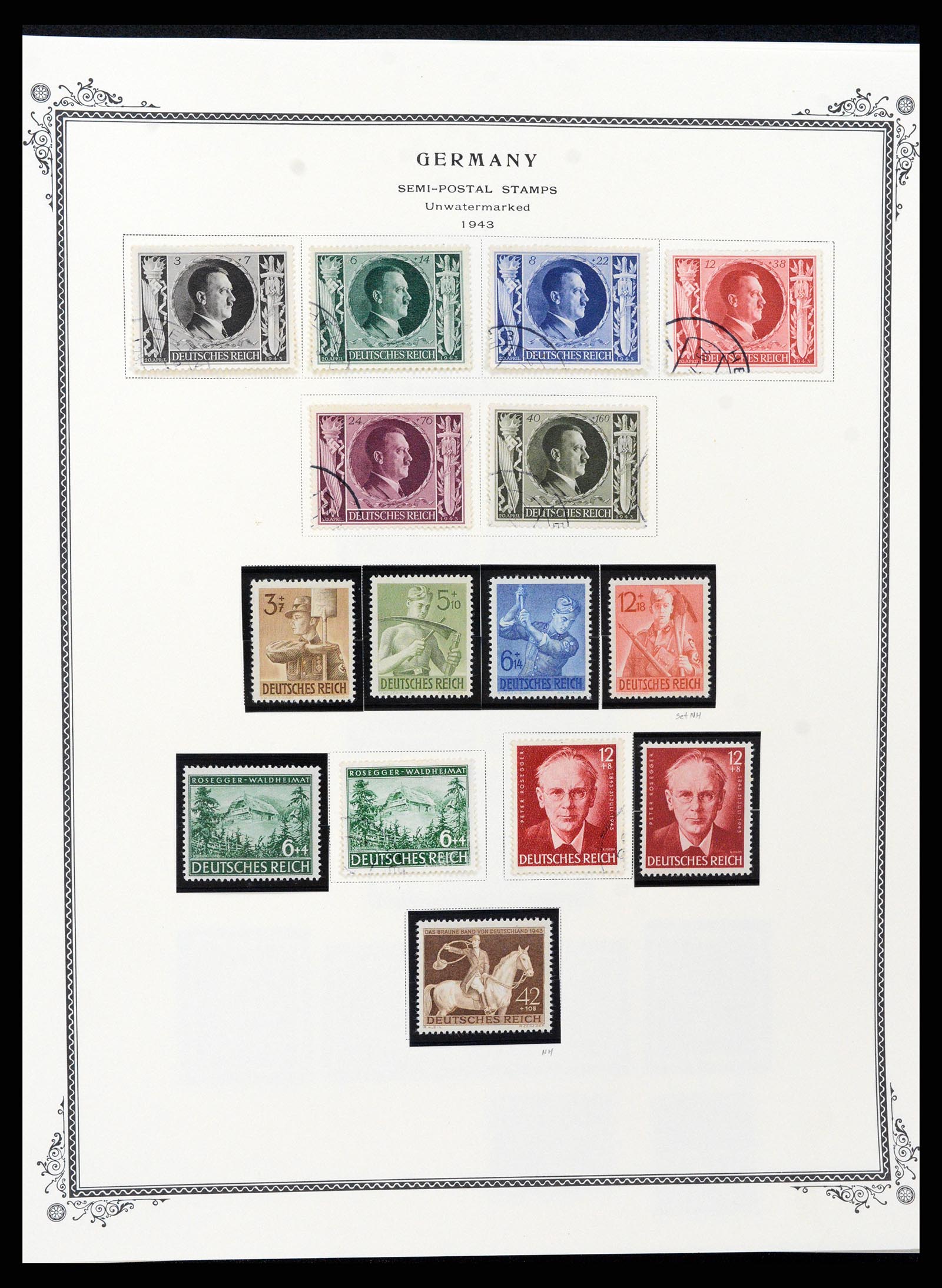 37635 123 - Postzegelverzameling 37635 Duitsland 1872-1968.